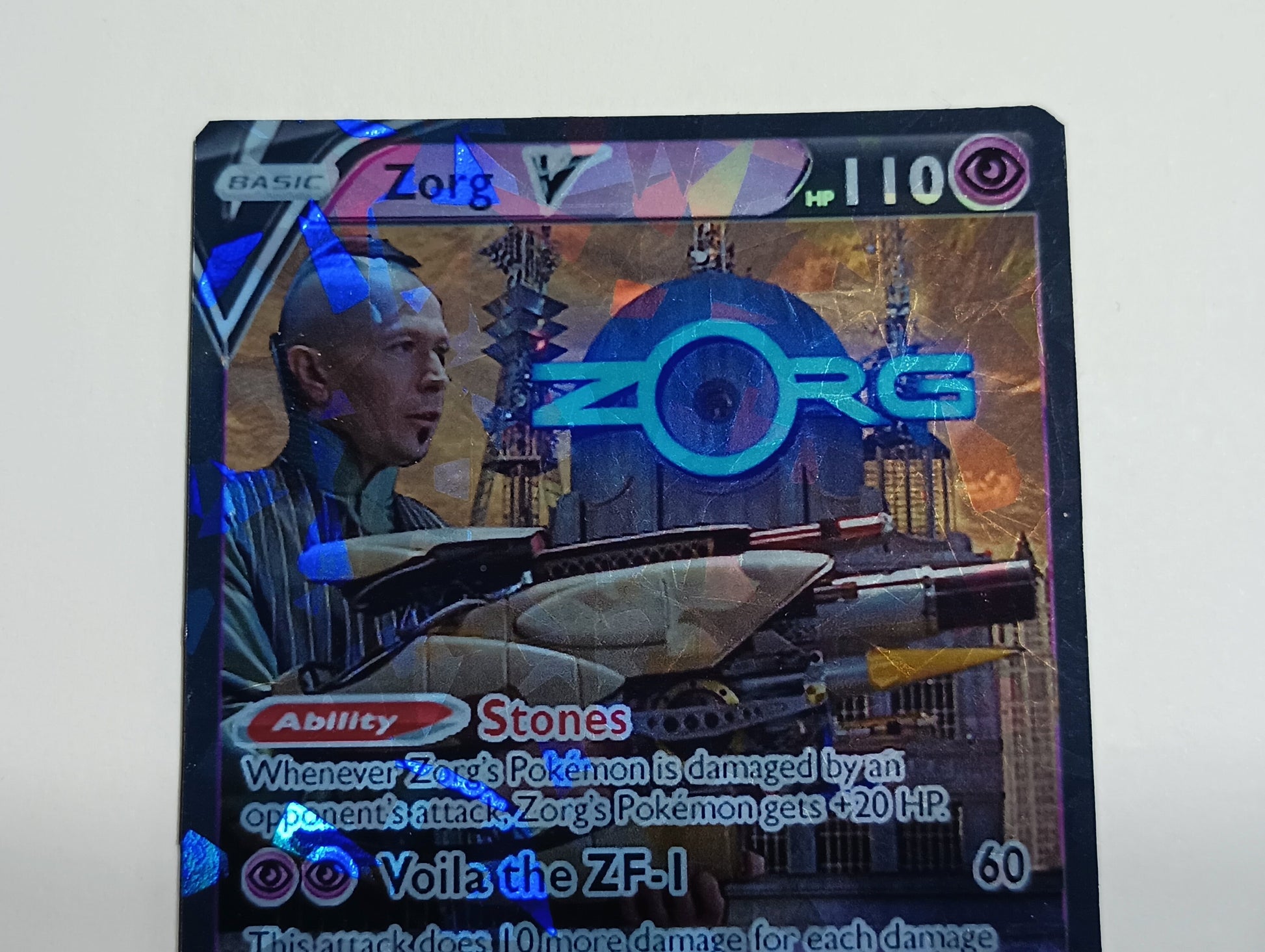 Zorg Fifth Element Pokemon Card