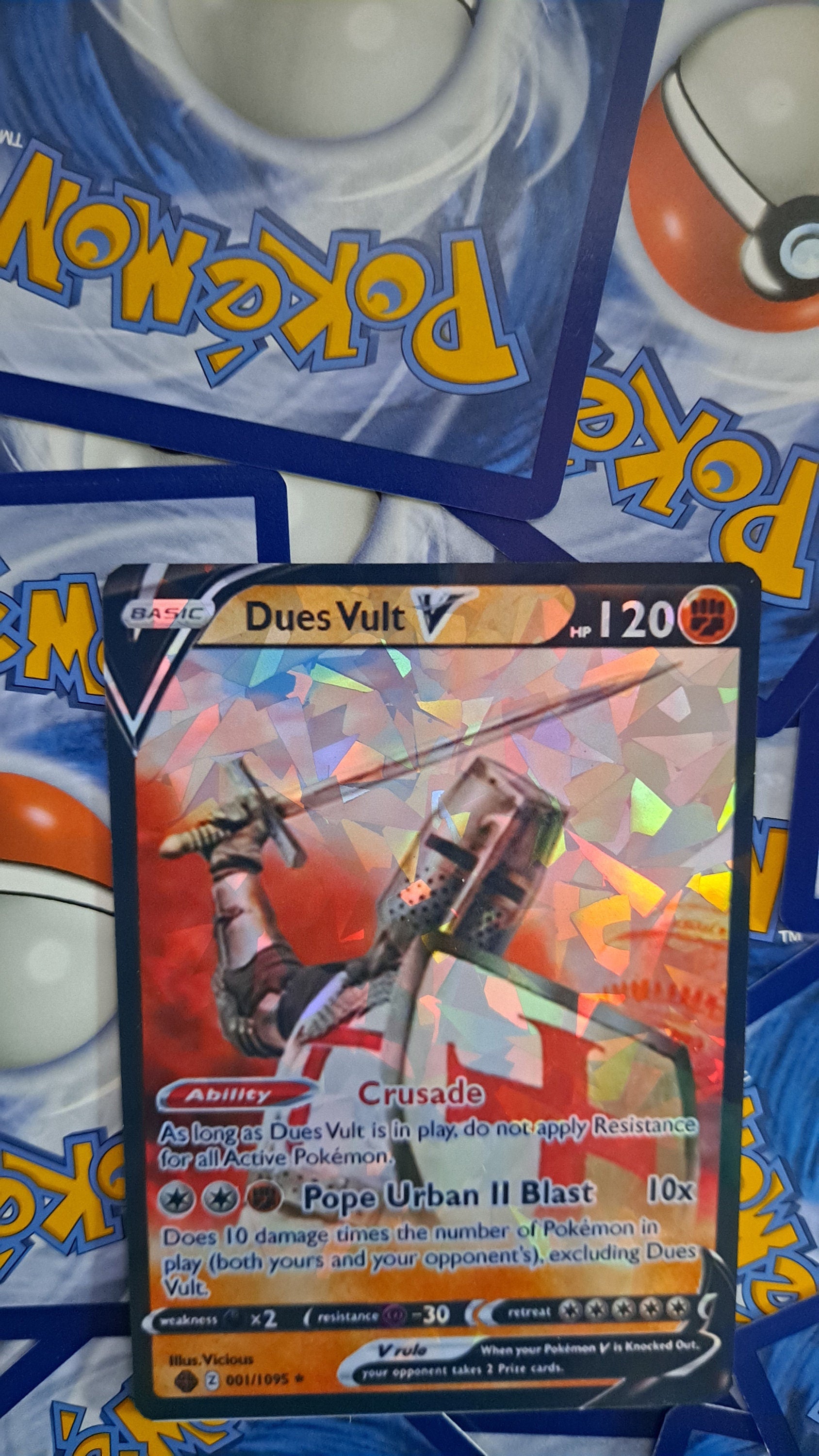 Dues Vult pokemon card