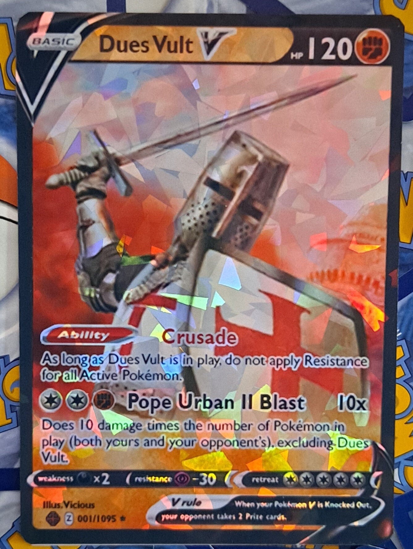 Dues Vult pokemon card