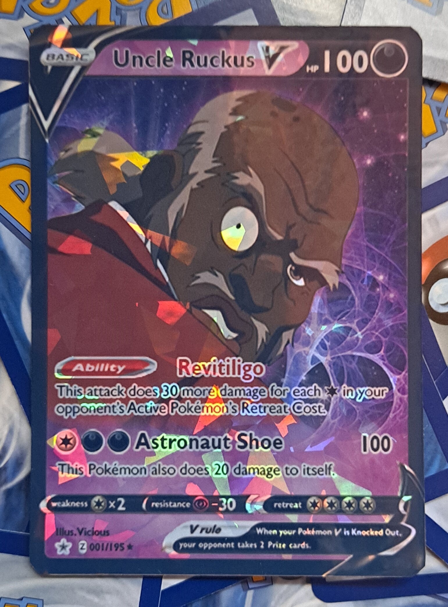 Uncle Ruckus Pokemon Card