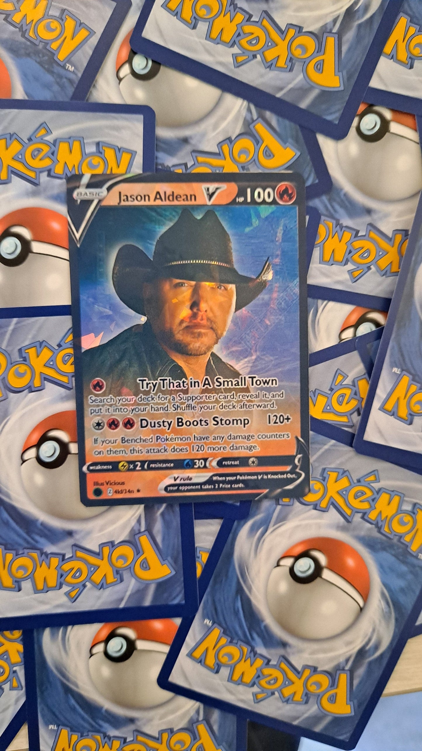 Jason Aldean Pokemon Card