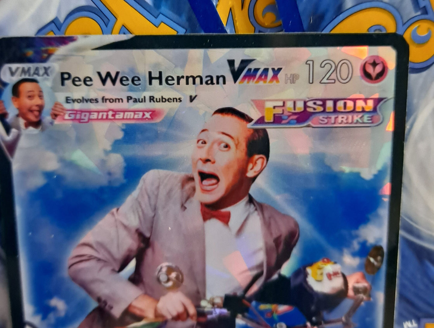 Pee Wee Herman Pokemon Card