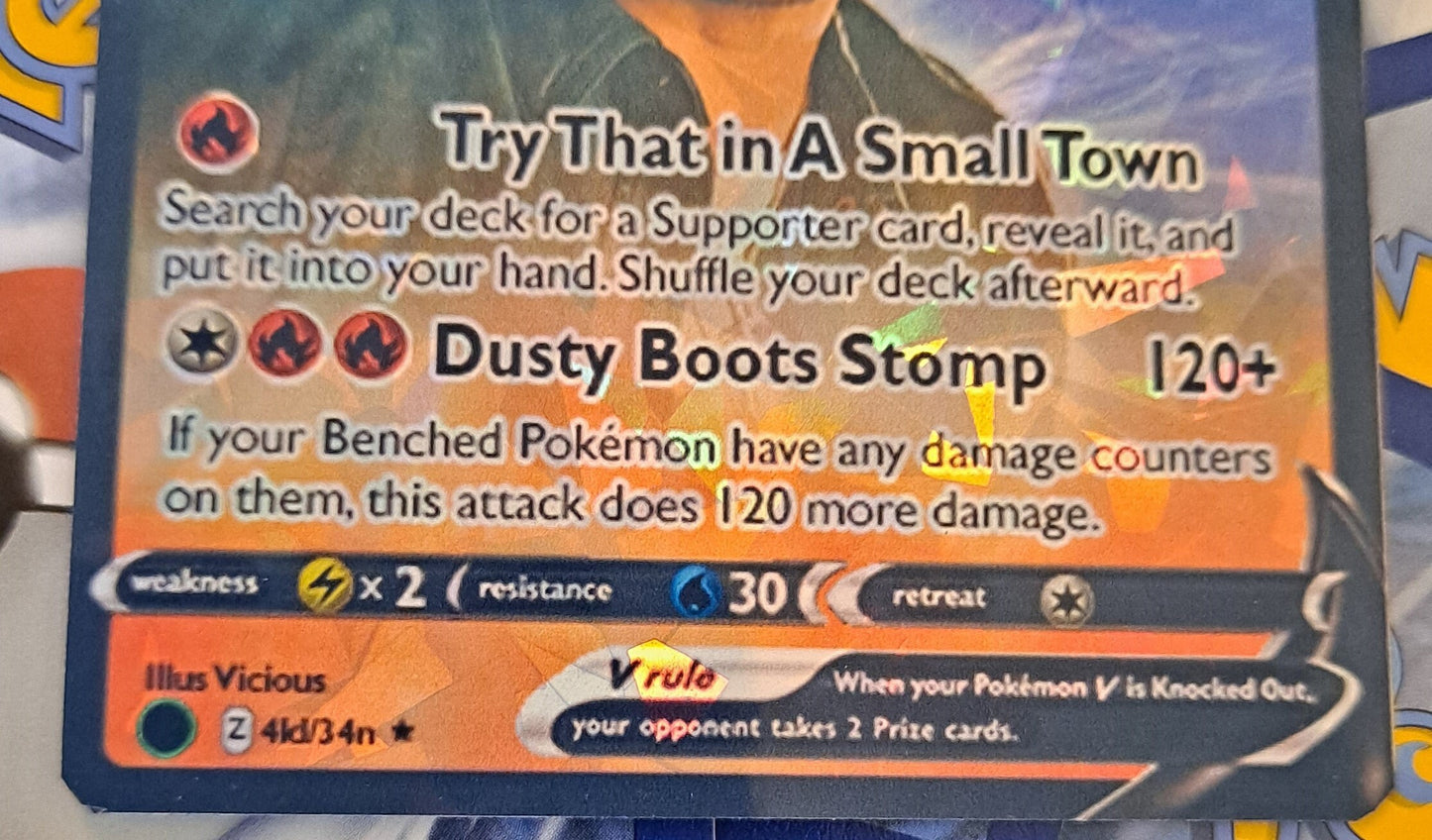 Jason Aldean Pokemon Card