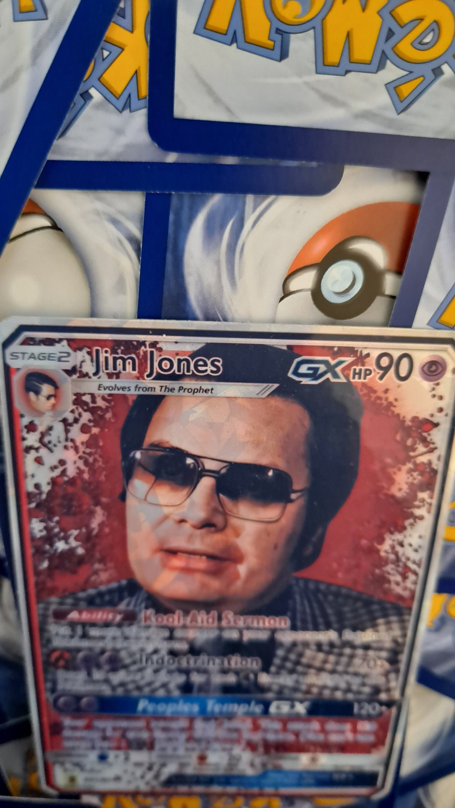 Jim Jones Pokemon Card