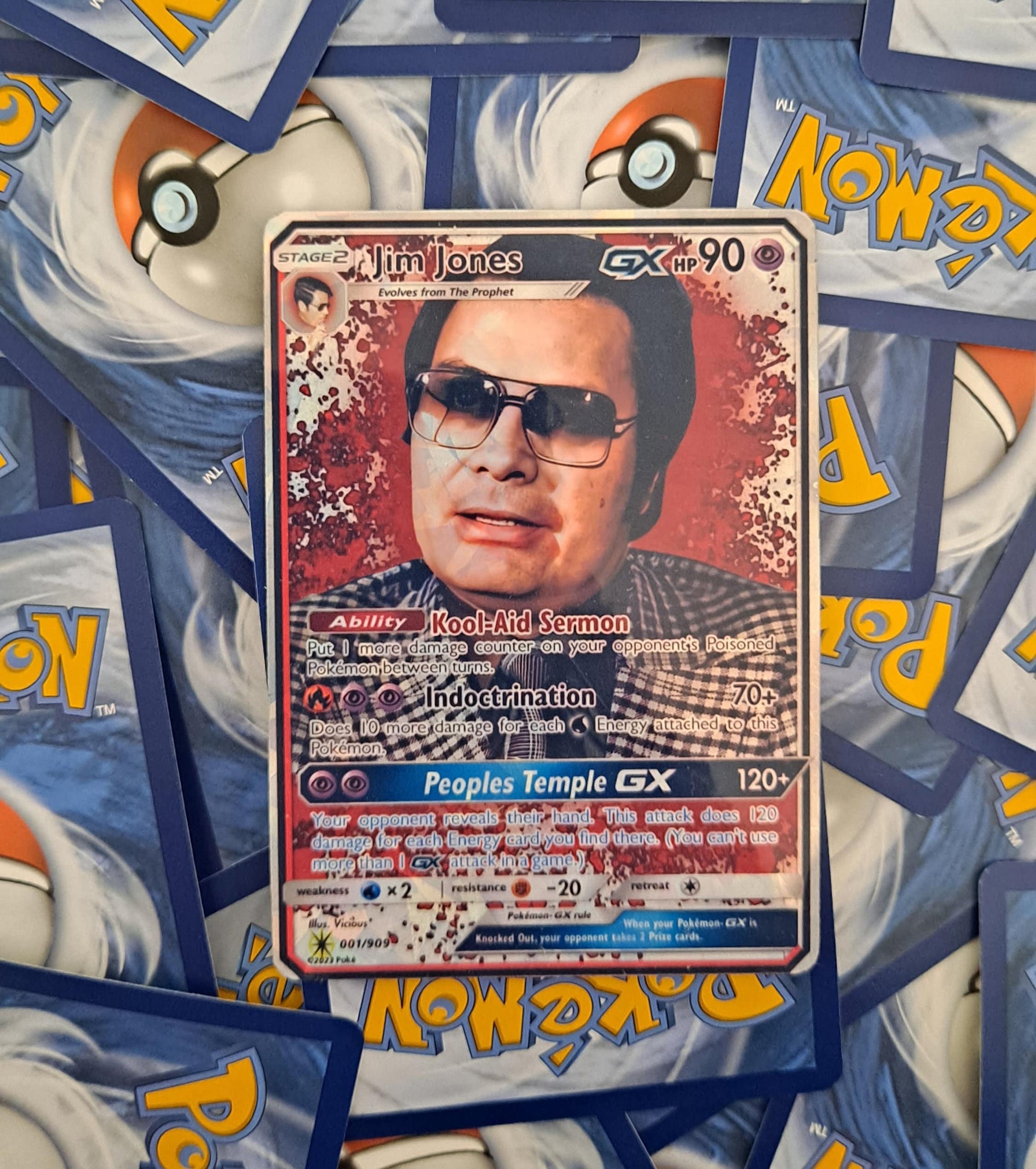 Jim Jones Pokemon Card