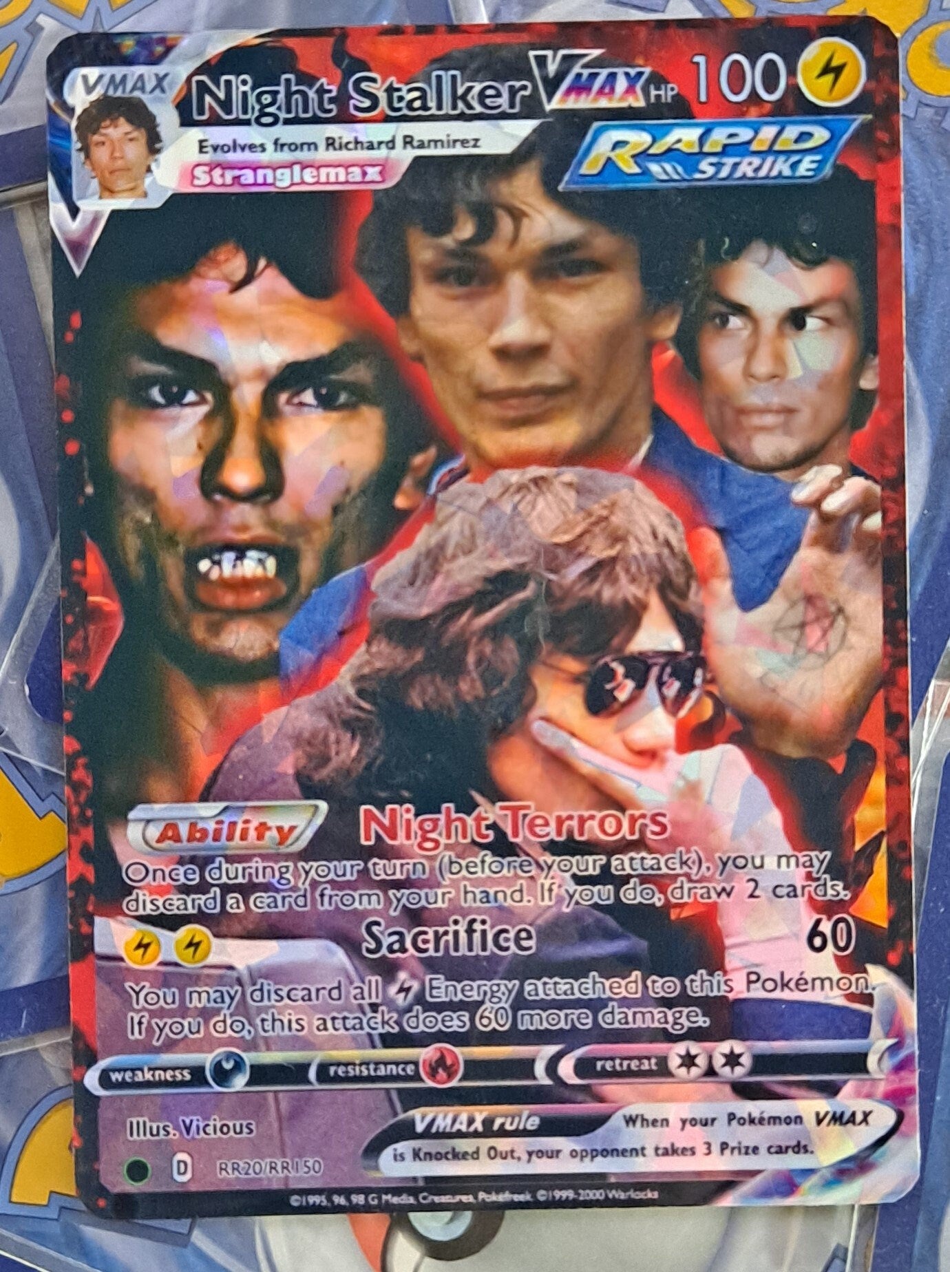 Night Stalker - Richard Ramirez Pokemon Card