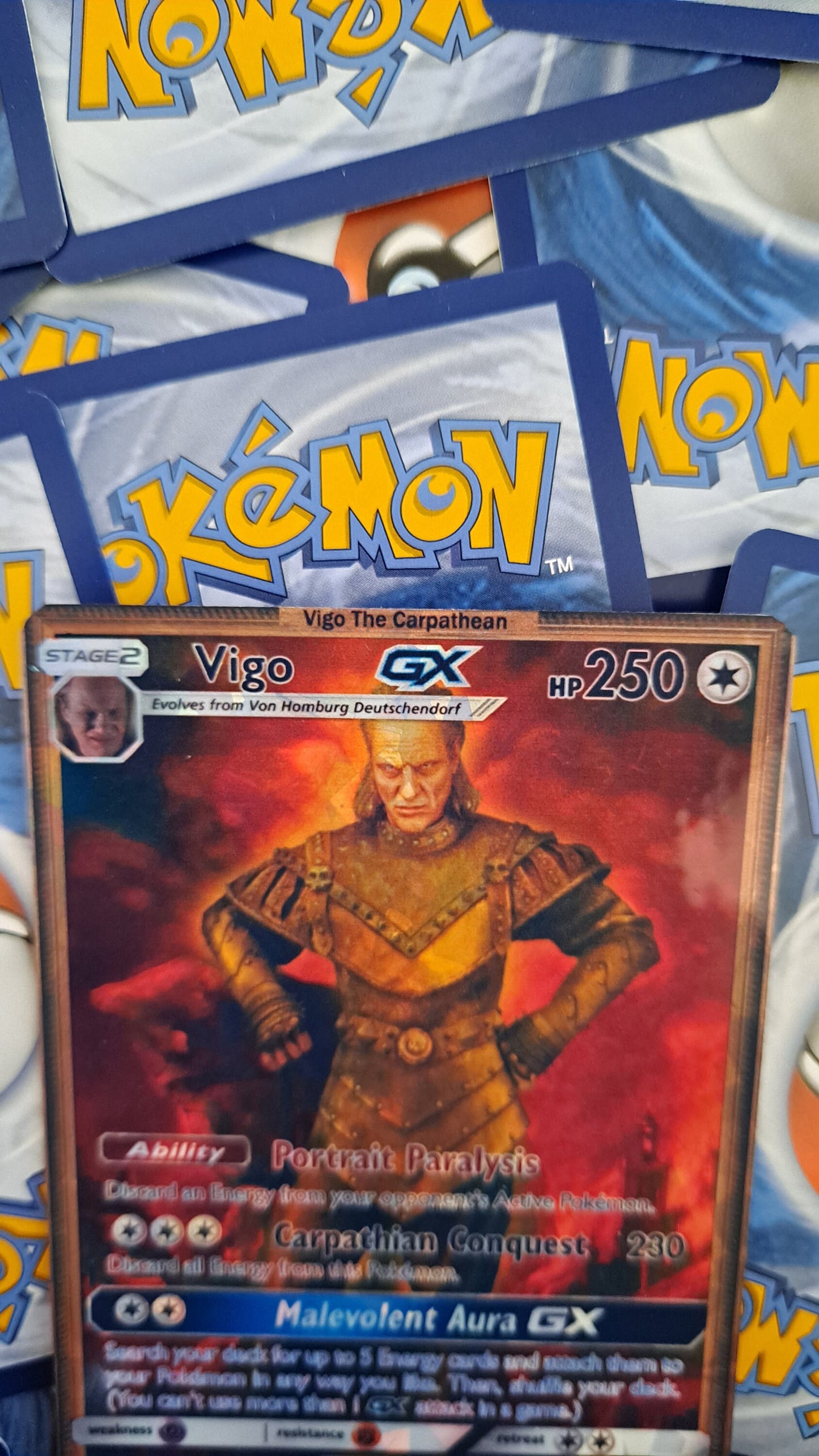 Vigo The Carpathian Pokemon Card Ghostbusters