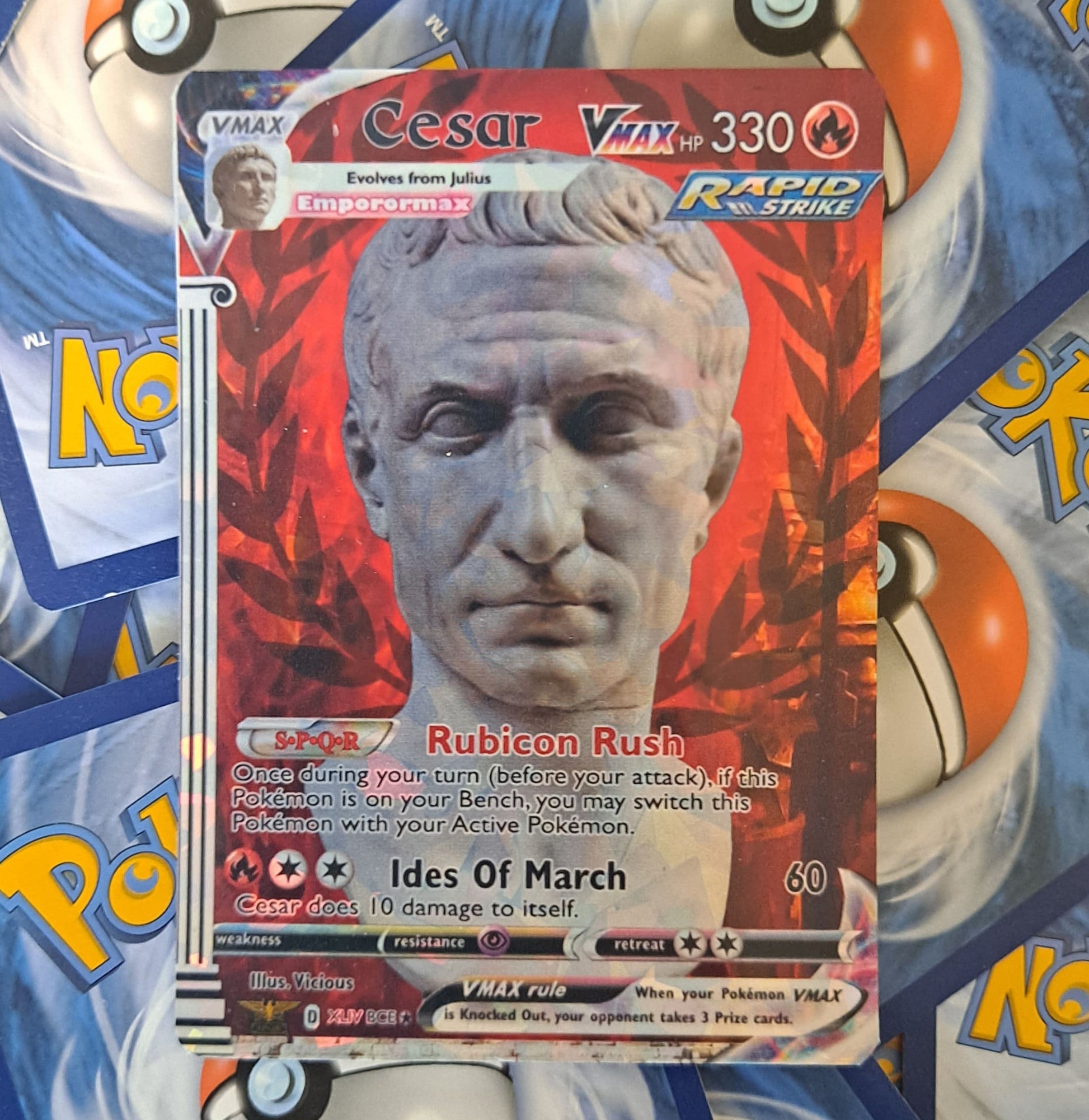Julius Cesar Pokemon Card ViciousProxies Julius Cesar Pokemon Card ViciousProxies