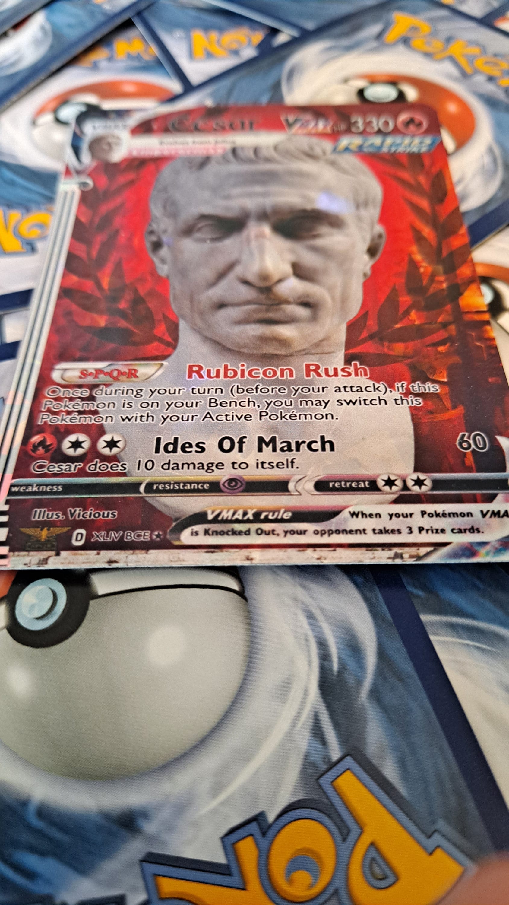 Julius Cesar Pokemon Card