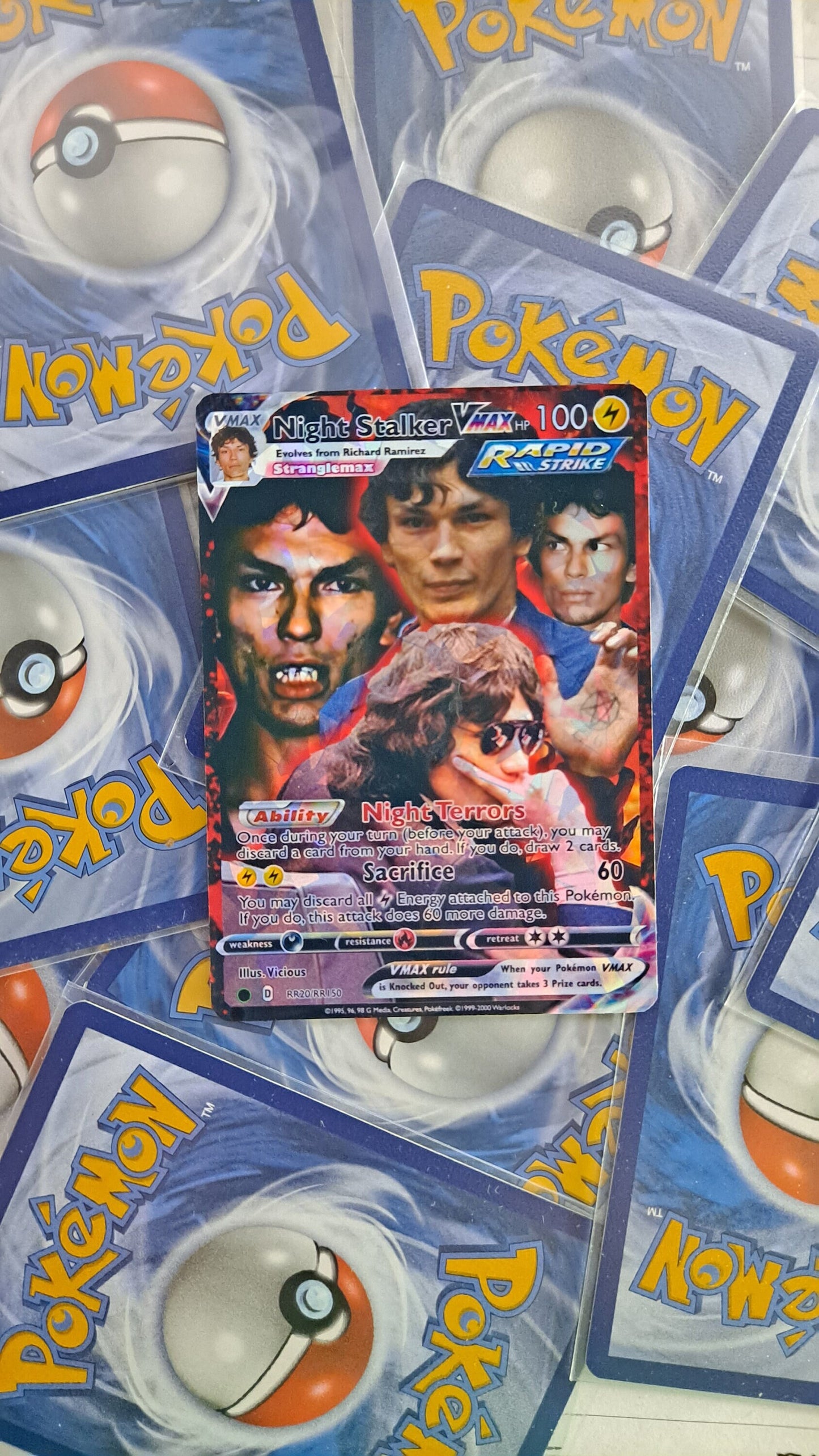 Night Stalker - Richard Ramirez Pokemon Card