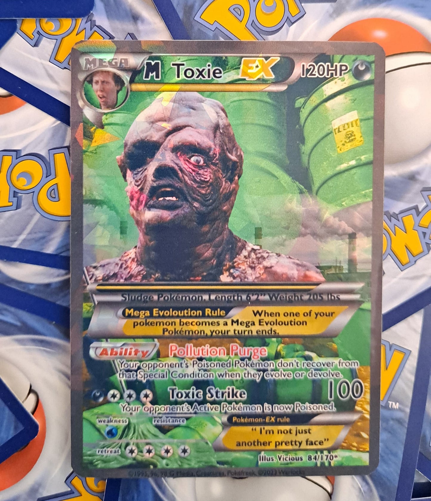 Toxic Avenger Pokemon Card