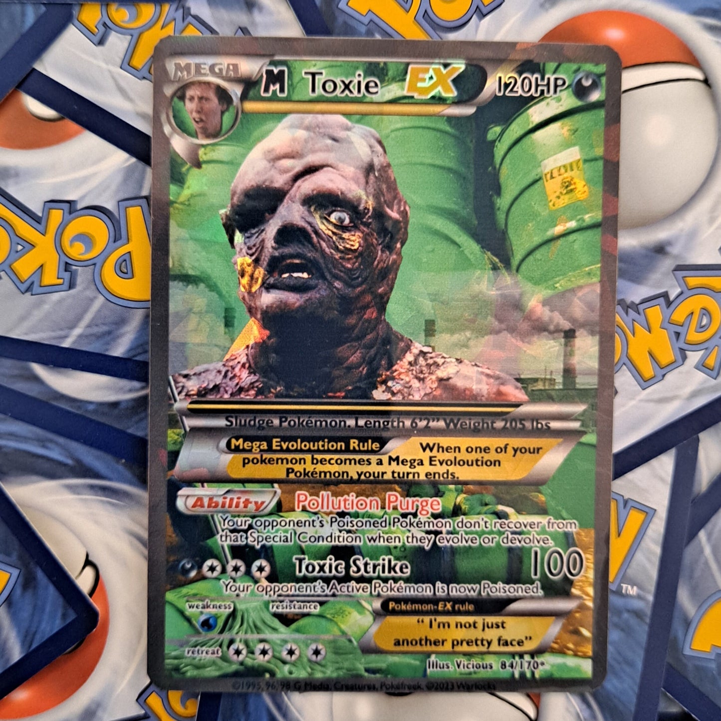 Toxic Avenger Pokemon Card