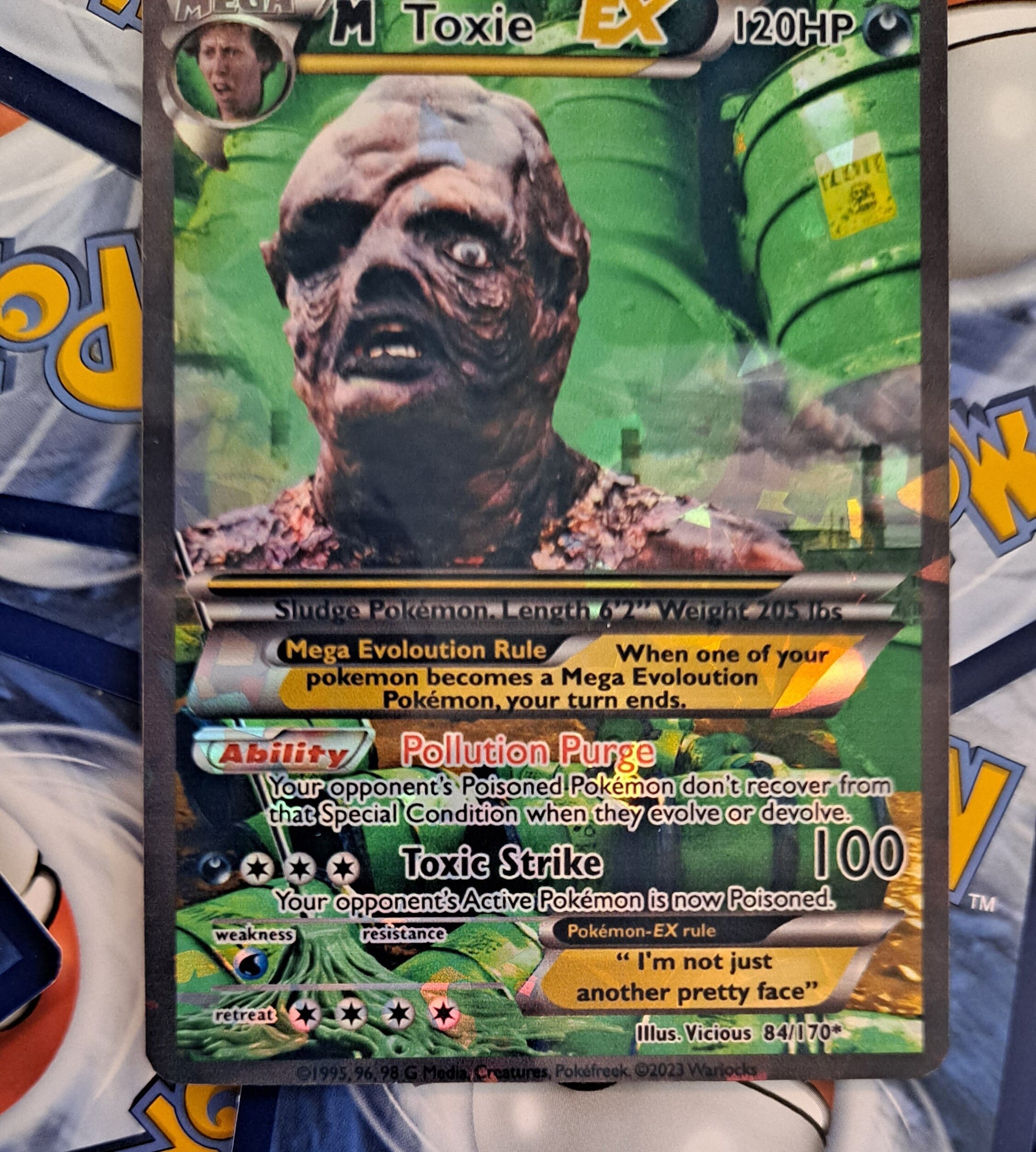 Toxic Avenger Pokemon Card