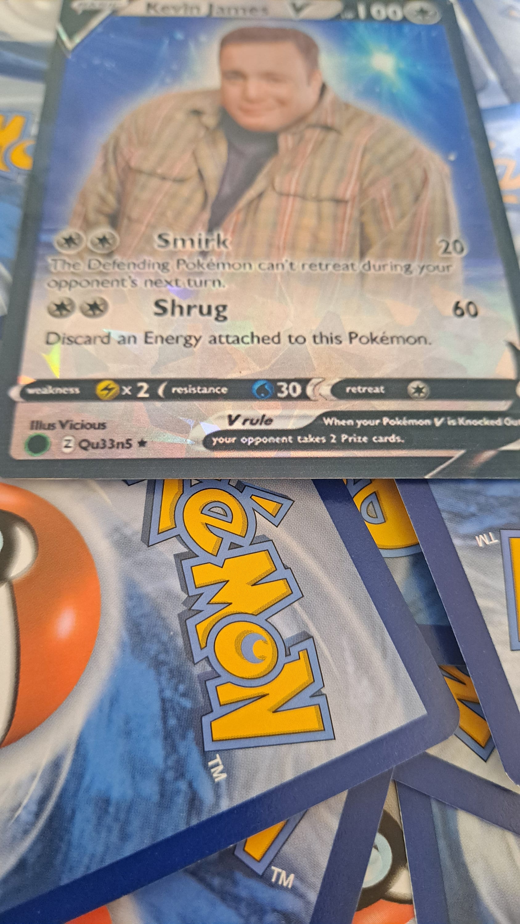 Kevin James Pokemon Card - Meme ViciousProxies Kevin James Pokemon Card - Meme ViciousProxies