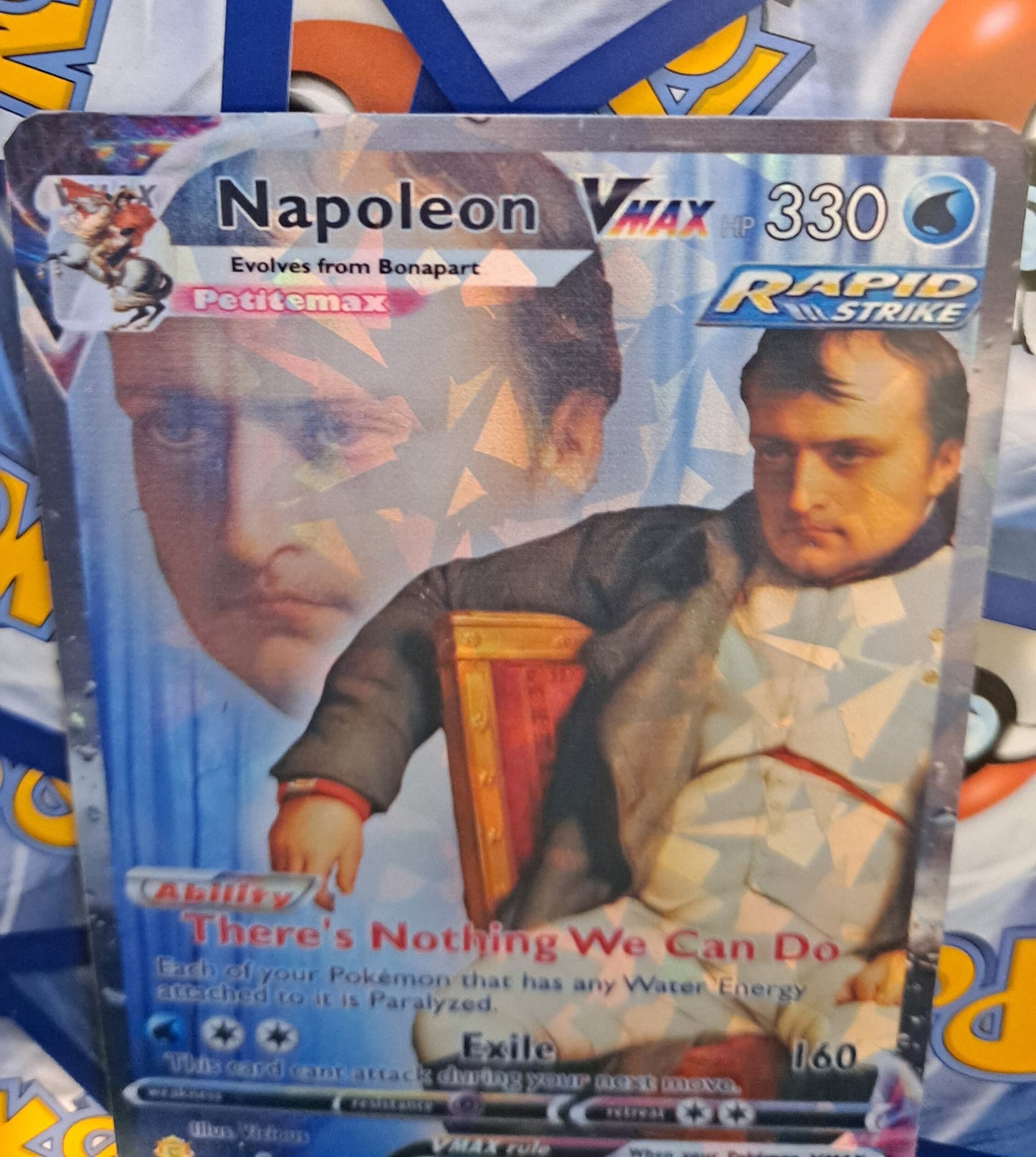 Napoleon Bonaparte Pokemon Card - There's nothing we can do