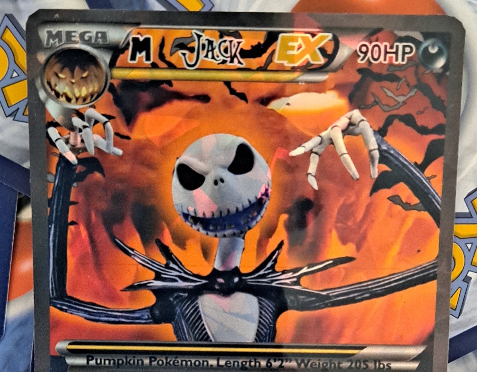 Nightmare Before Christmas - Jack Skellington Pokemon Card