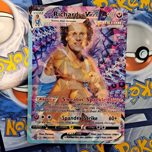 Richard Simmons Pokemon Card