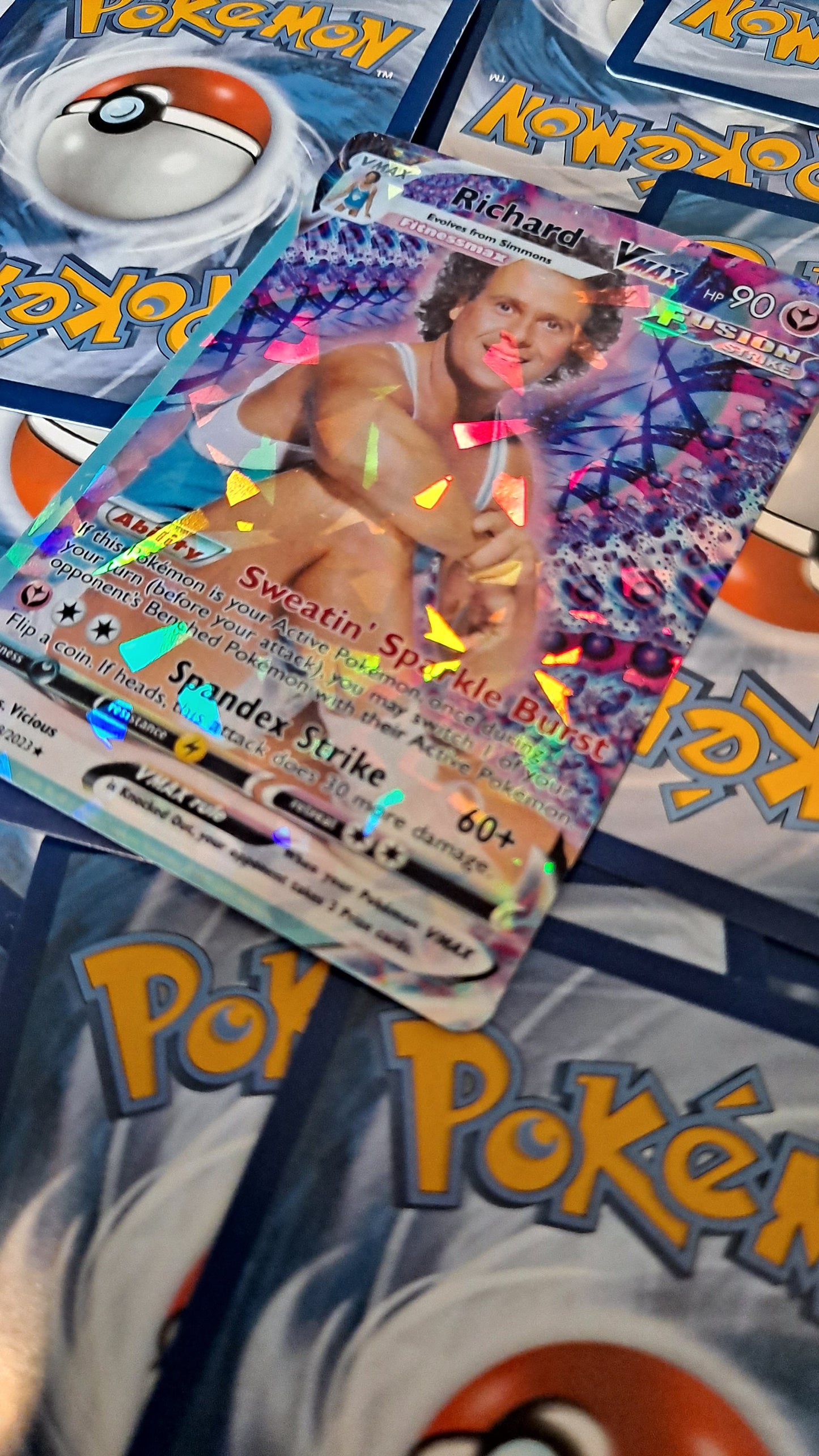 Richard Simmons Pokemon Card