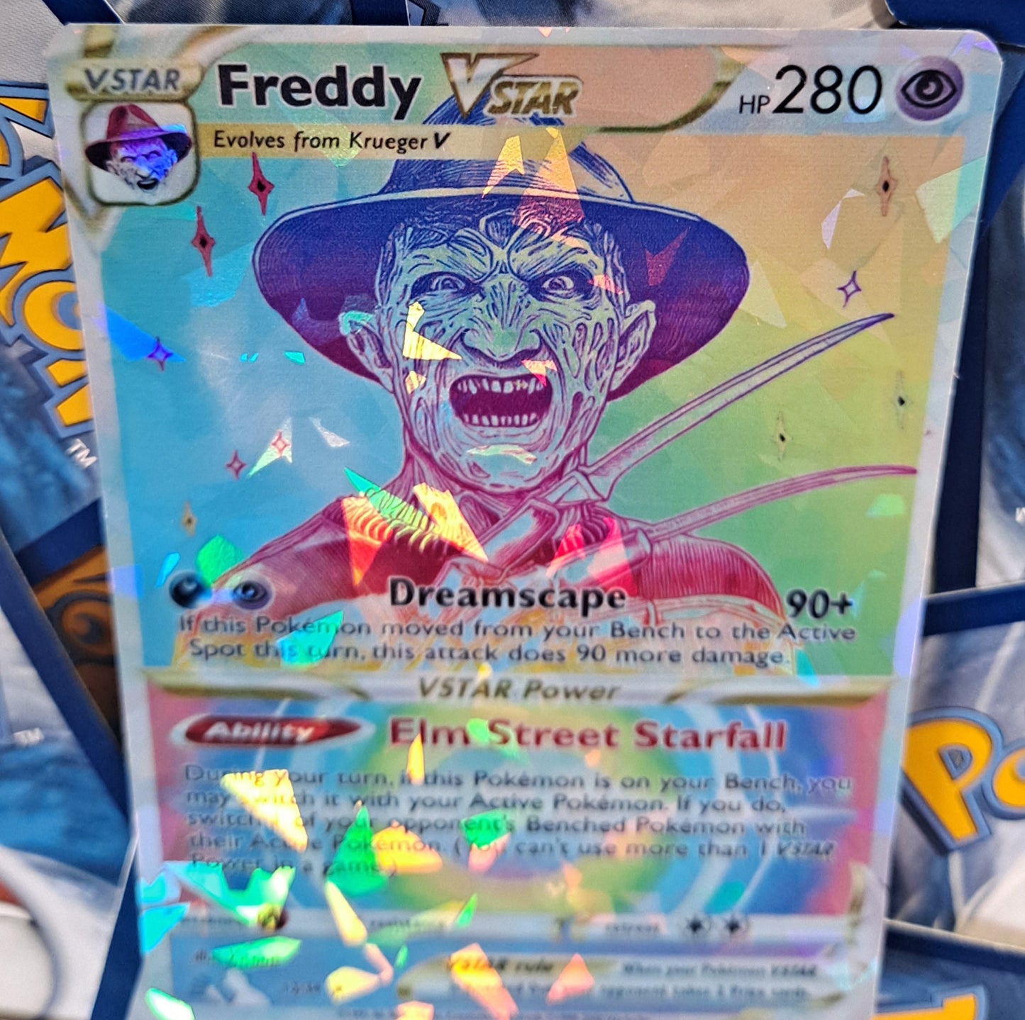 Freddy Krueger Pokemon Card