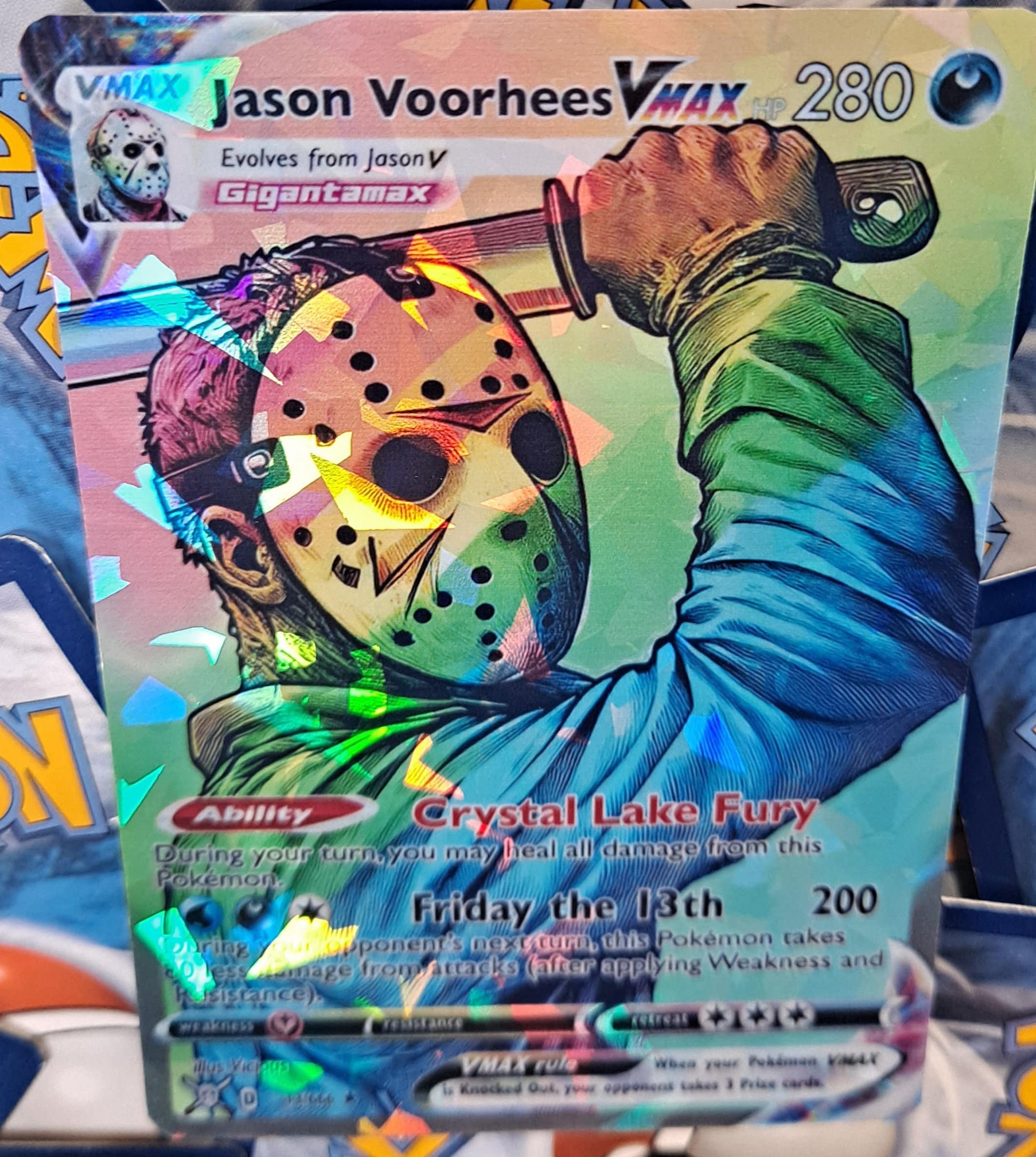Jason Voorhees Pokemon Card