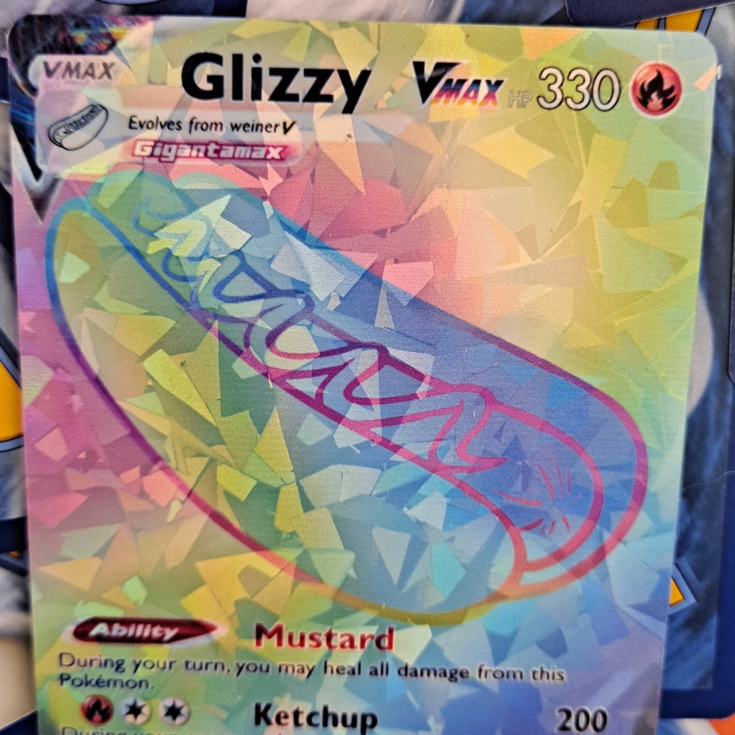 Glizzy (Rainbow) Pokemon Card