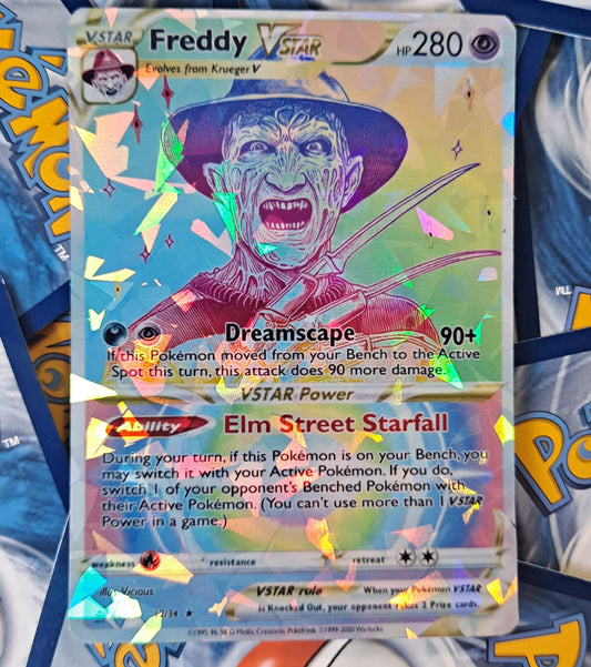 Freddy Krueger Pokemon Card