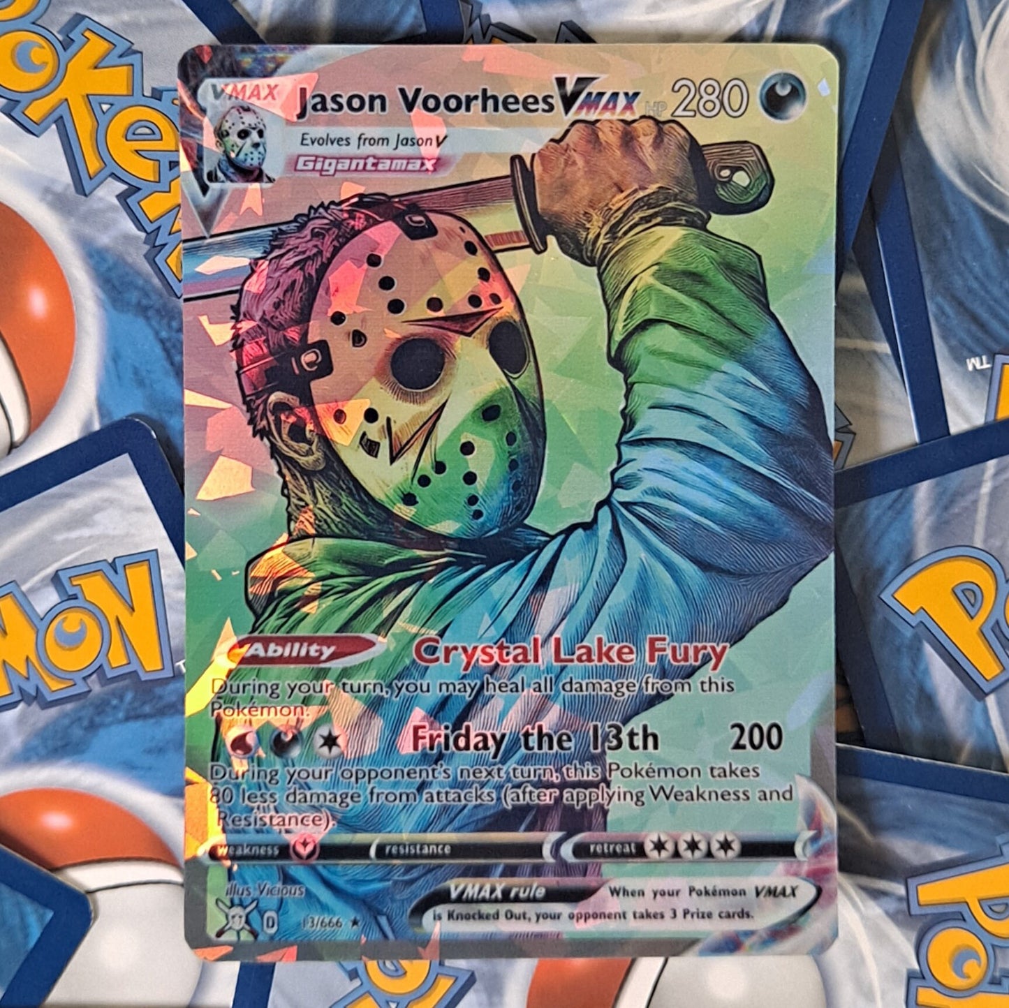 Jason Voorhees Pokemon Card