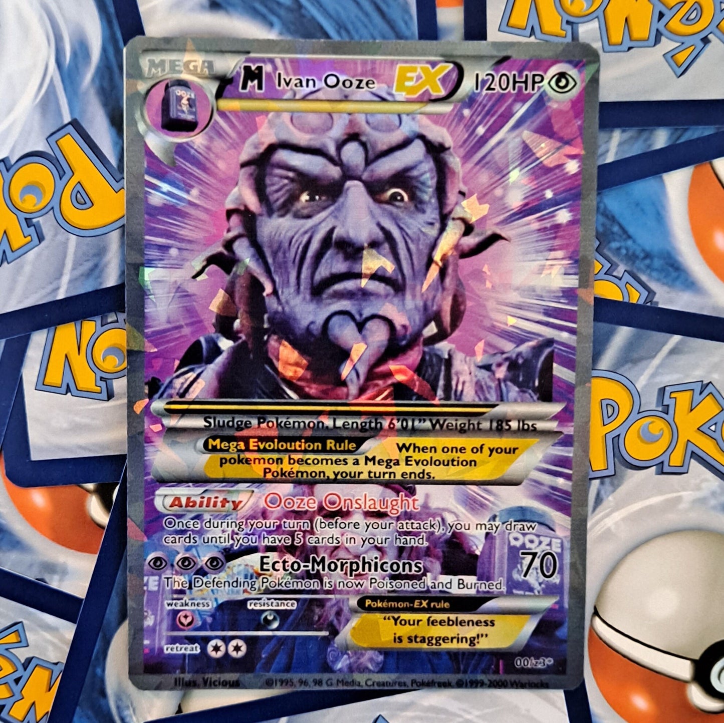 Ivan Ooze Pokemon Card - Power Rangers