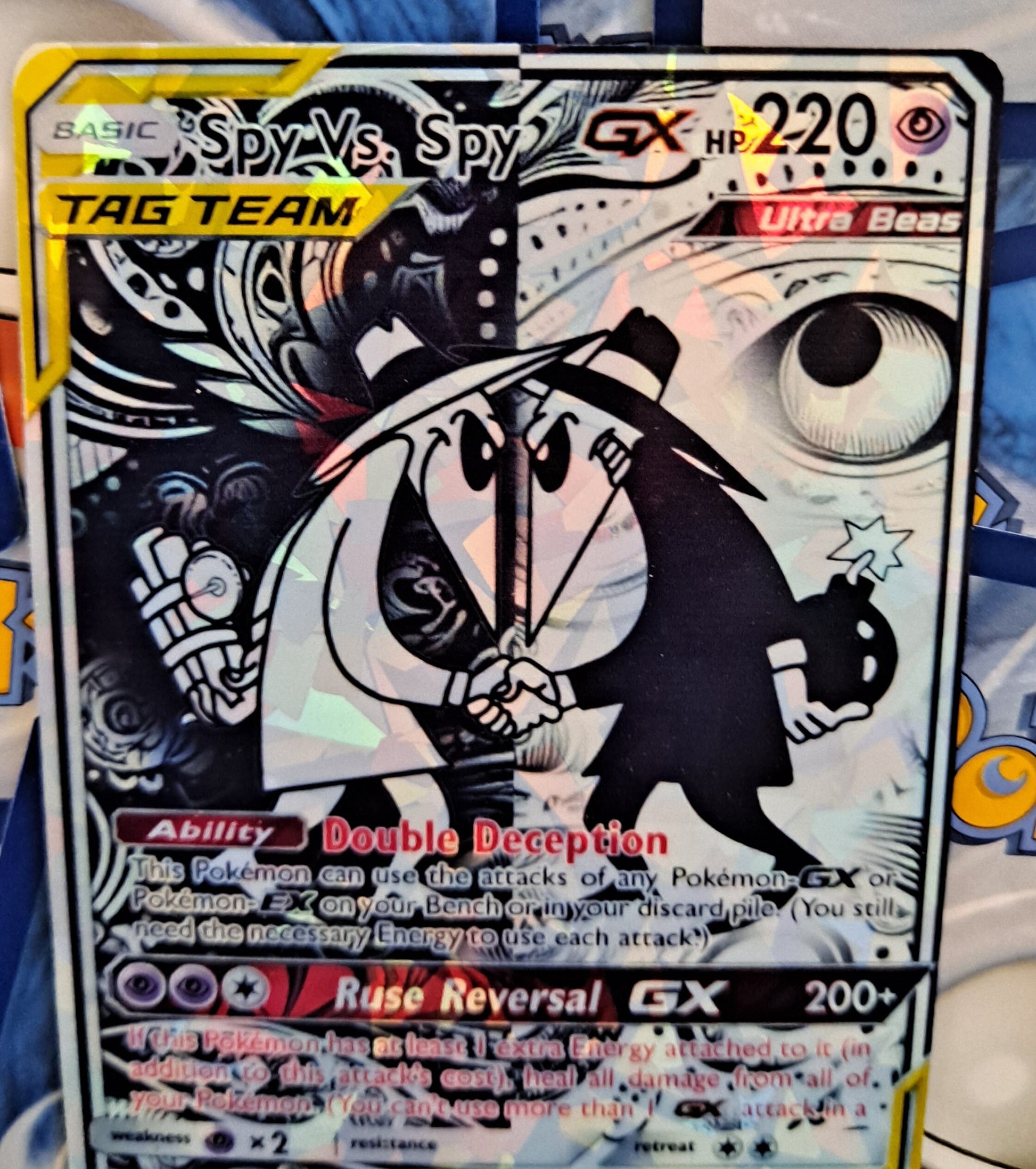 Spy VS Spy Pokemon Card