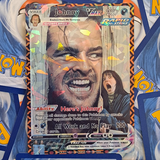 The Shining - Heres Johnny Pokemon Card - Jack Nicholson