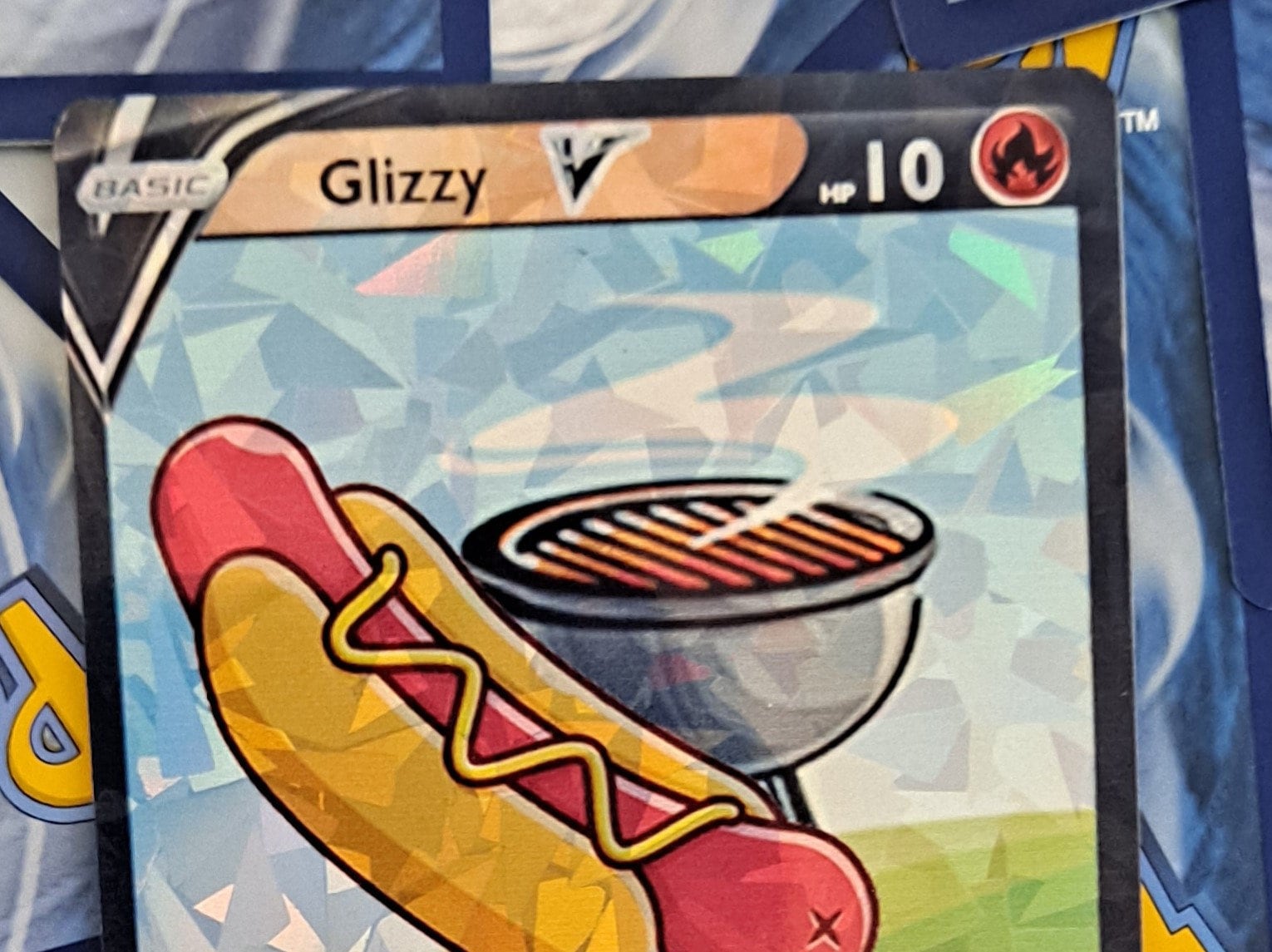 Glizzy Pokemon Card