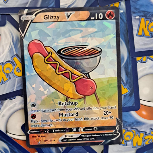 Glizzy Pokemon Card