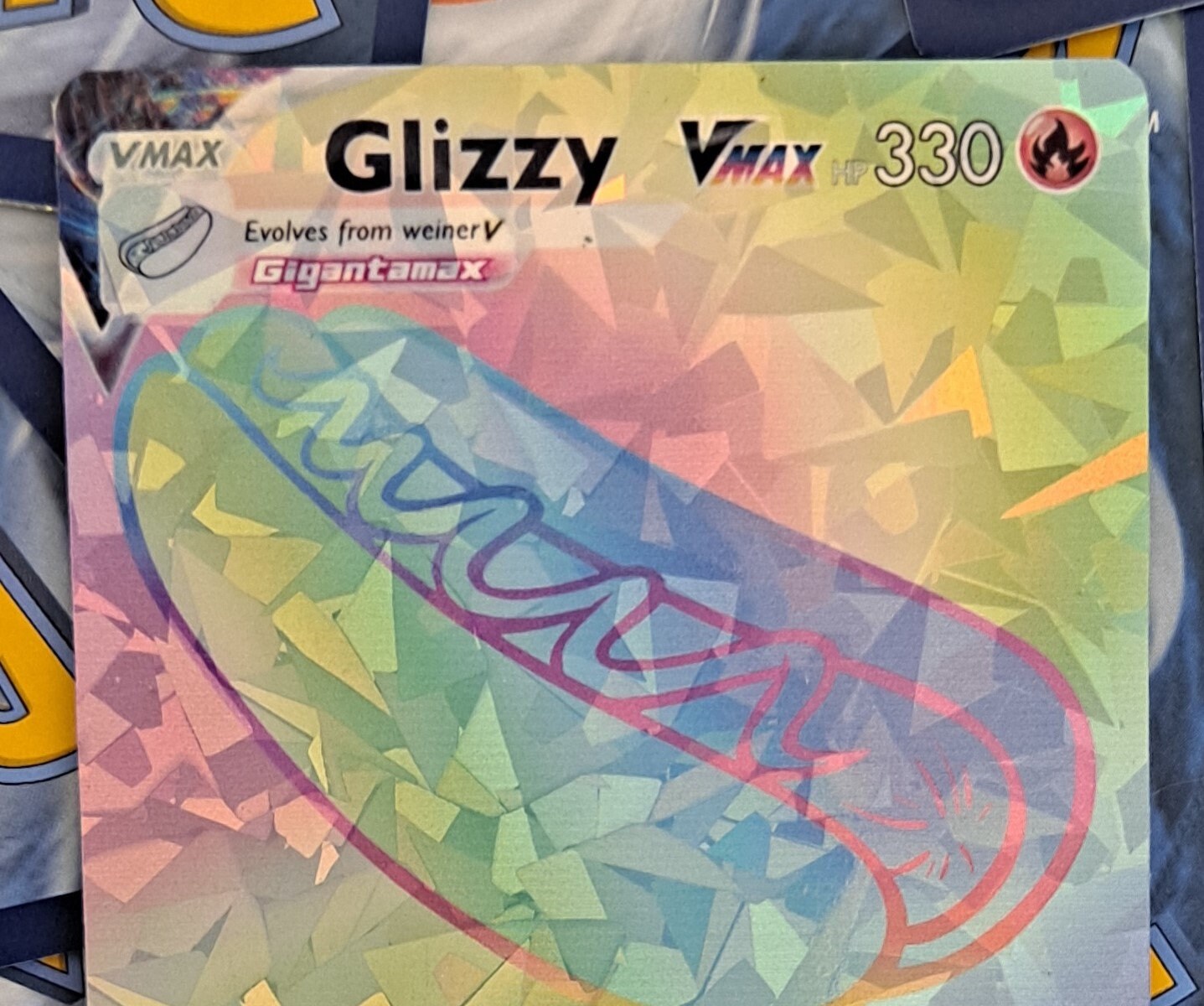 Glizzy (Rainbow) Pokemon Card