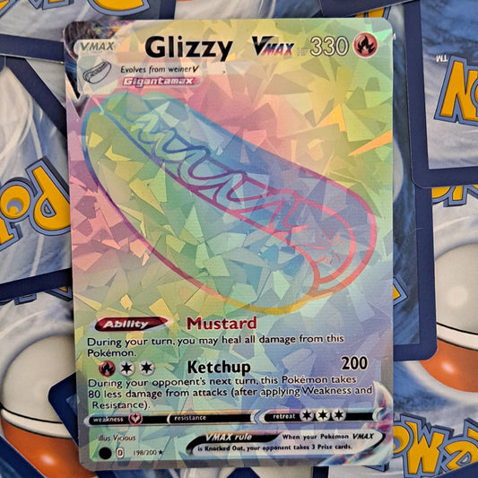 Glizzy (Rainbow) Pokemon Card