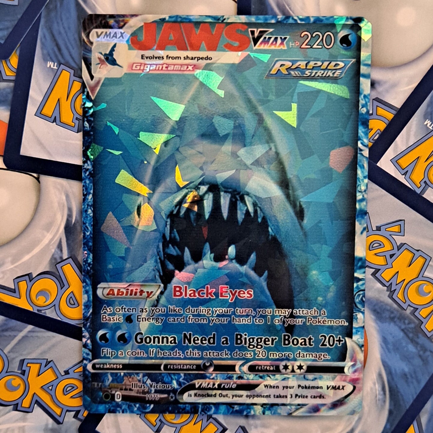 Jaws Pokemon Card