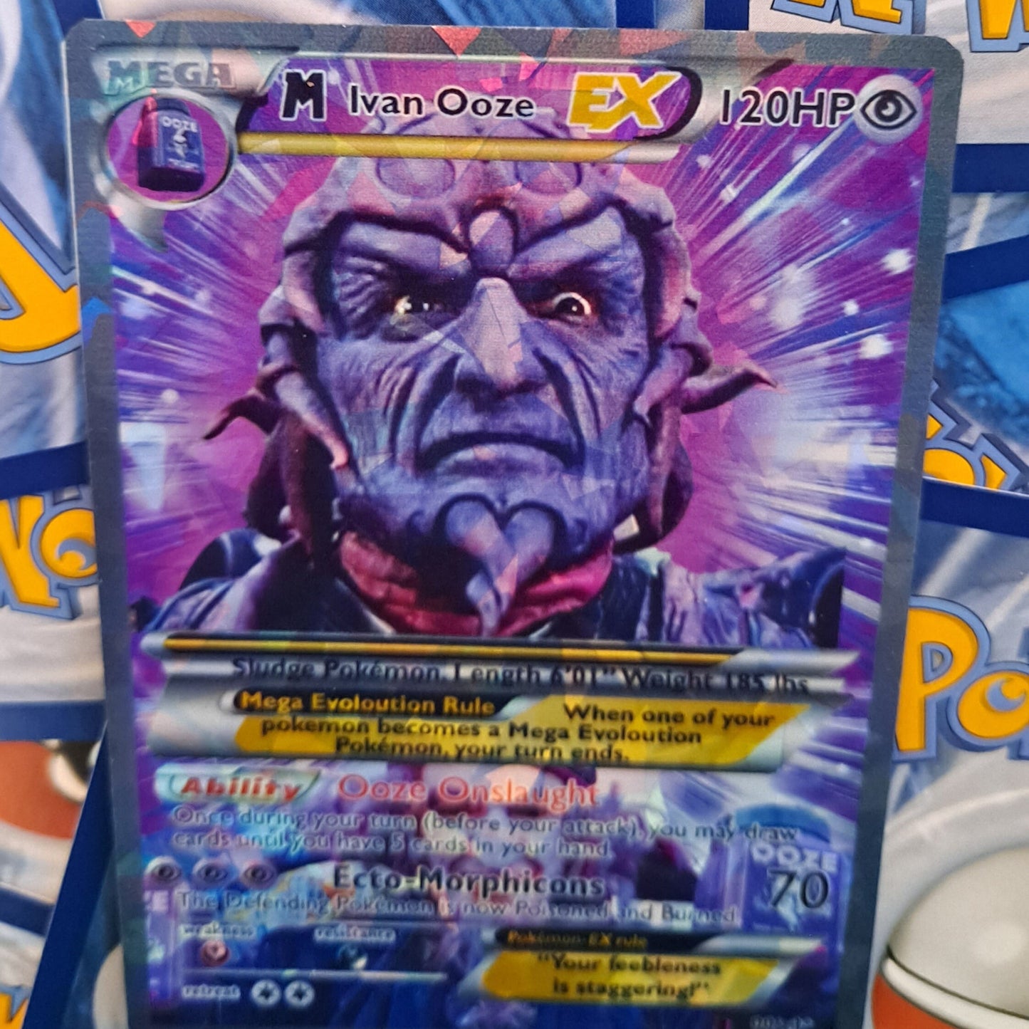 Ivan Ooze Pokemon Card - Power Rangers