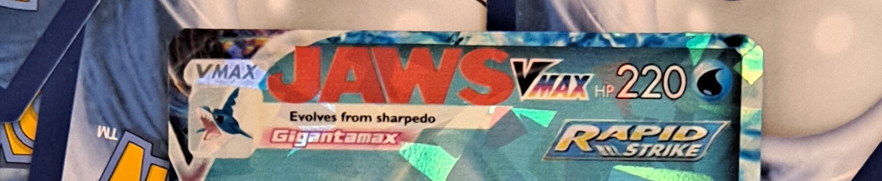 Jaws Pokemon Card