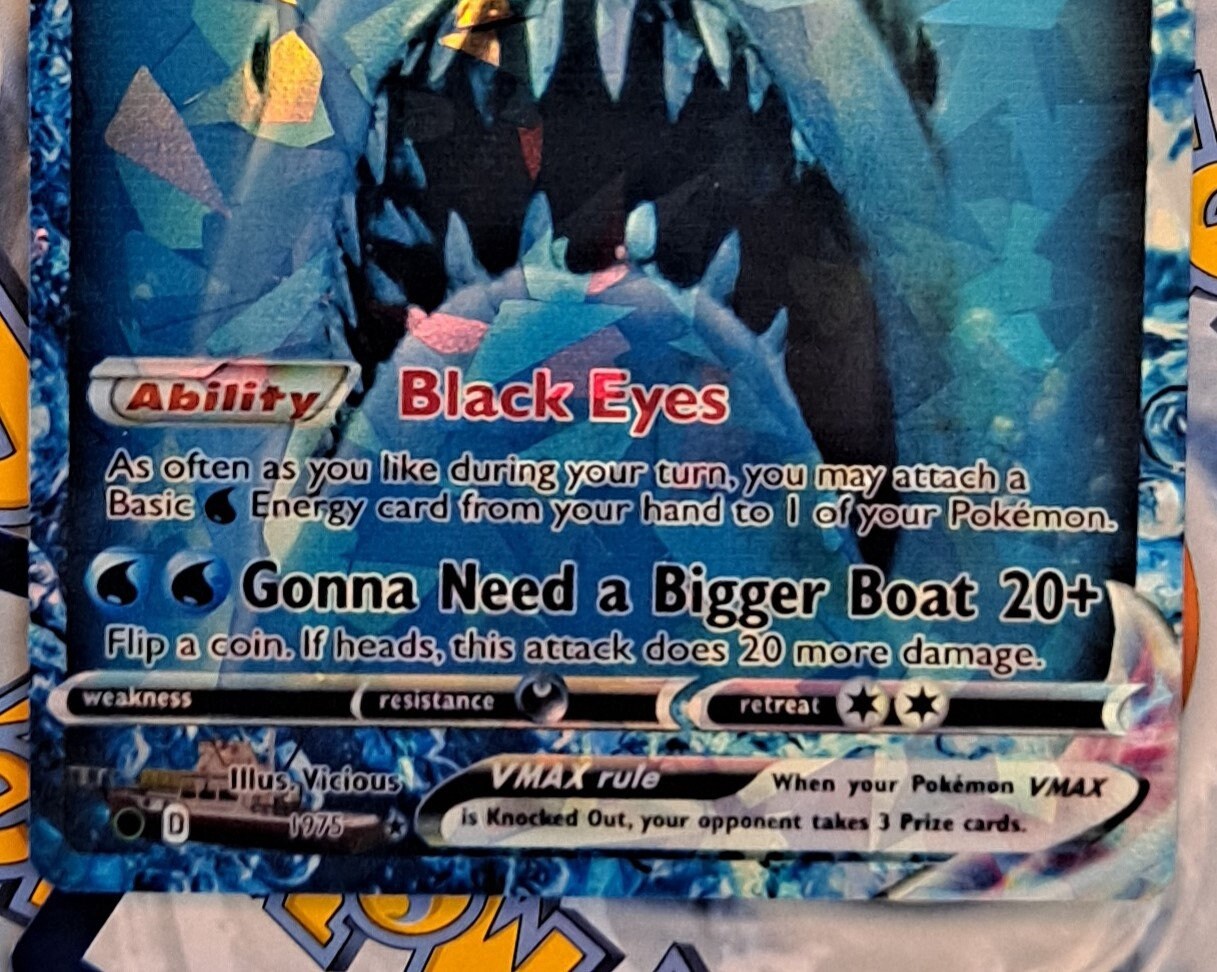 Jaws Pokemon Card