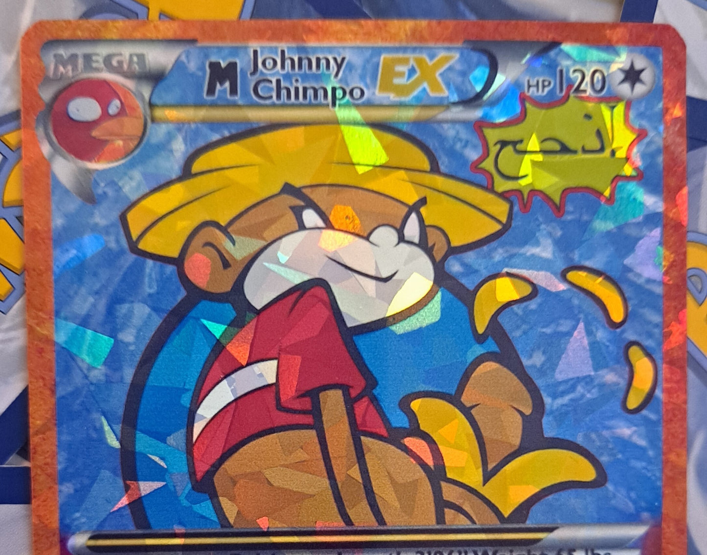 Johnny Chimpo Pokemon Card