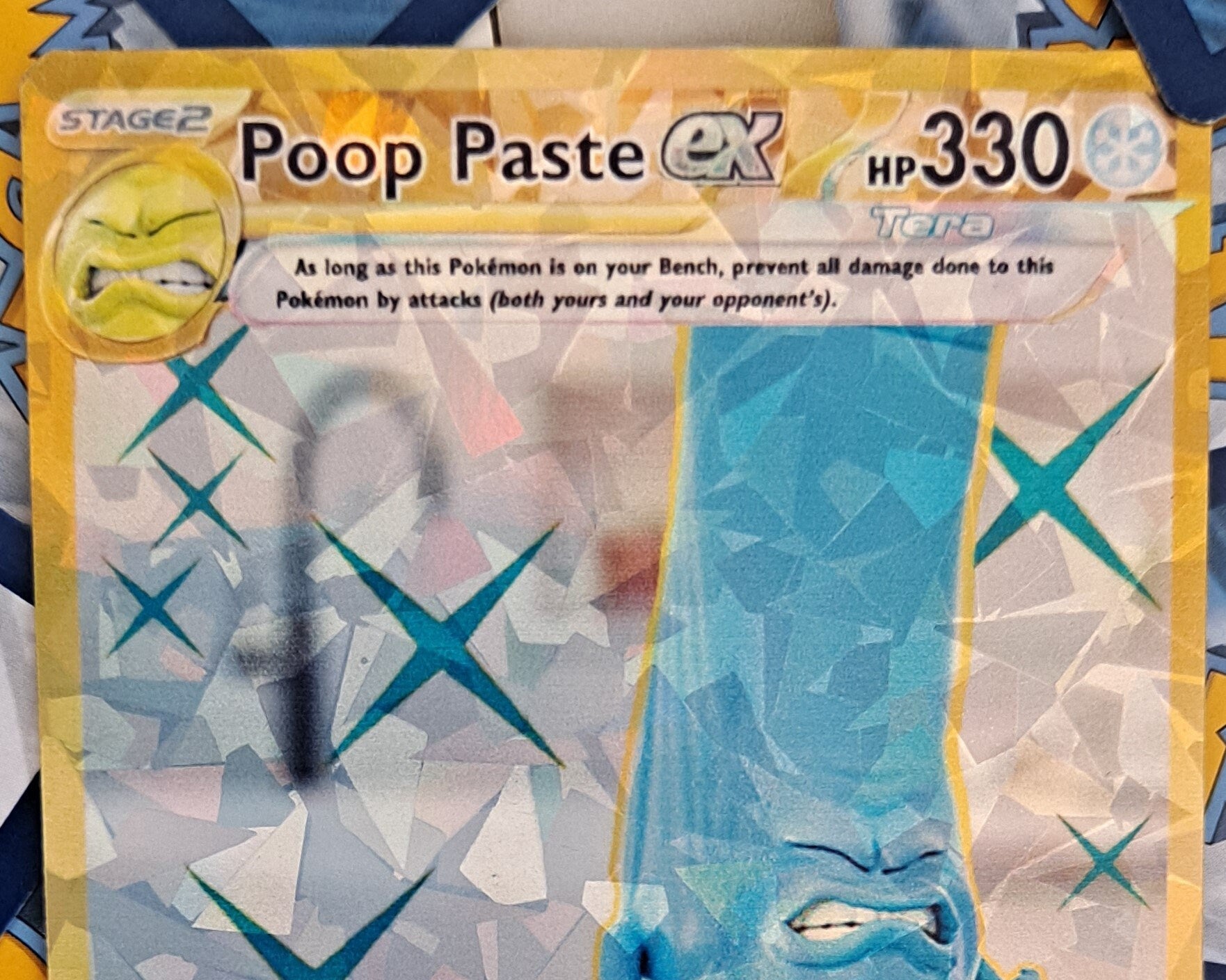 Poop Paste Meme Pokemon Card