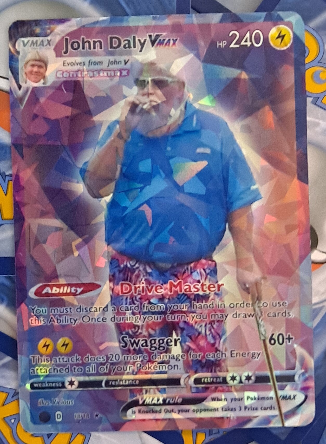 John Daly Pokemon Card