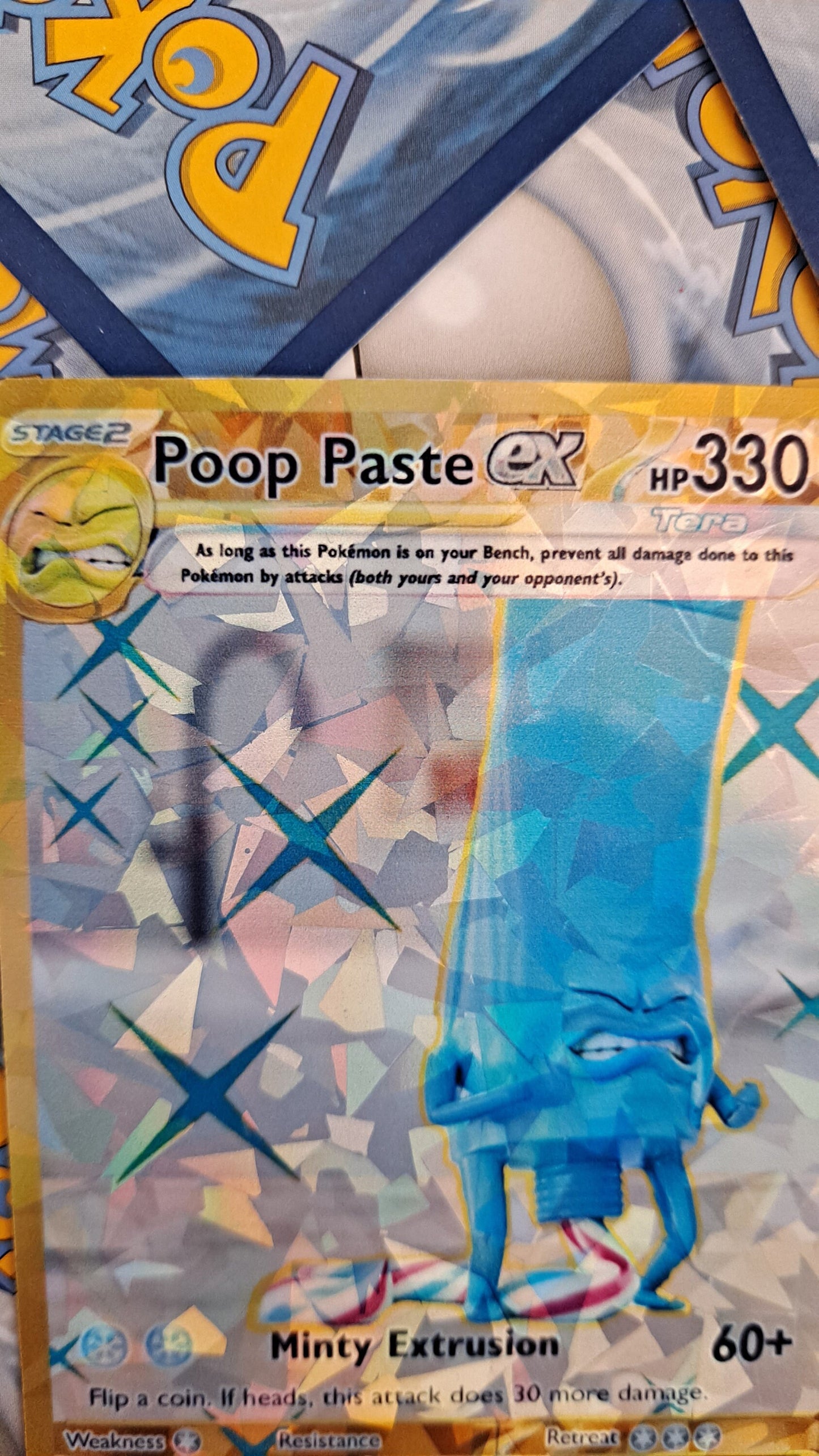 Poop Paste Meme Pokemon Card