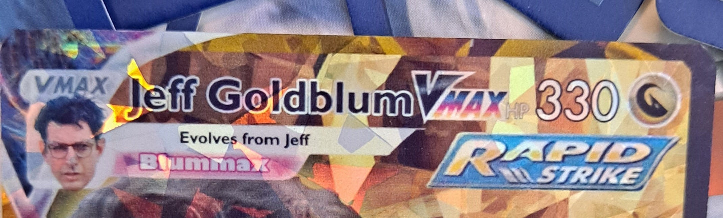 Jeff Goldblum Pokemon Card