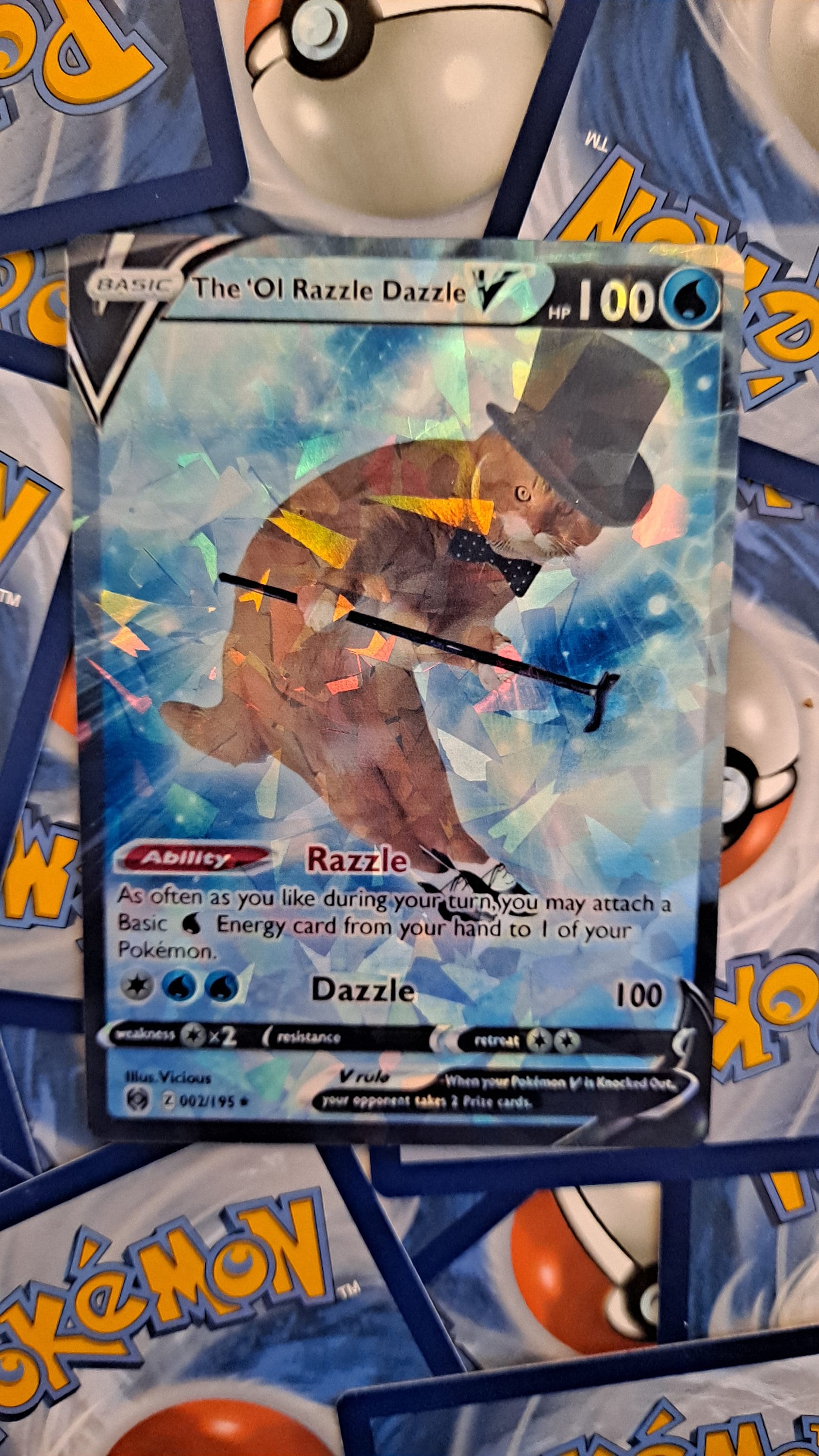 The 'Ol Razzle Dazzle Pokemon Card - Meme