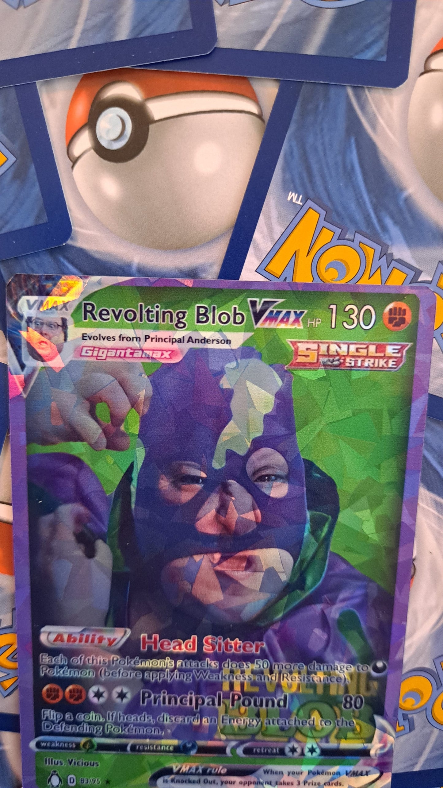 The Revolting Blob Pokemon Card