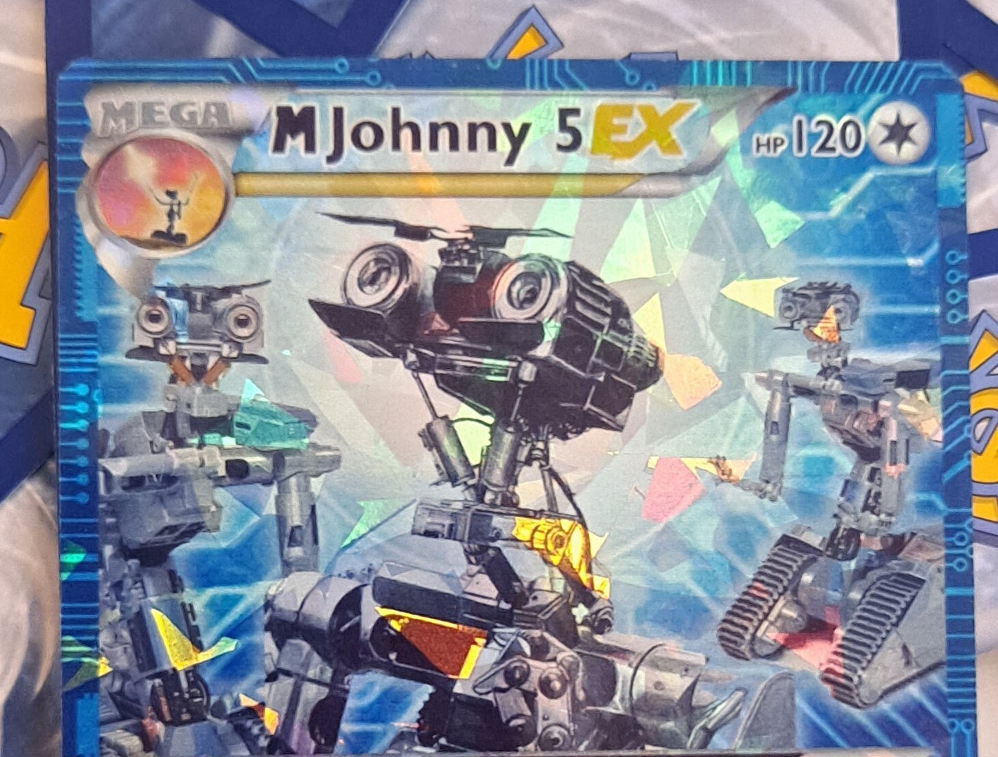 Johnny 5 Pokemon Card - short circuit