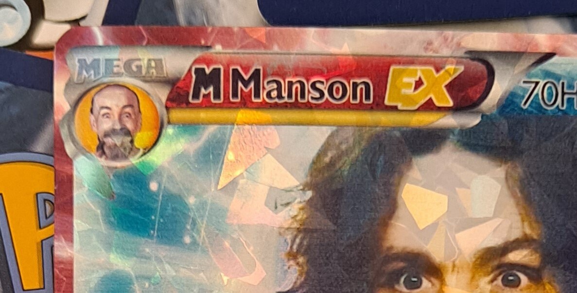 Charles Manson Pokemon Card