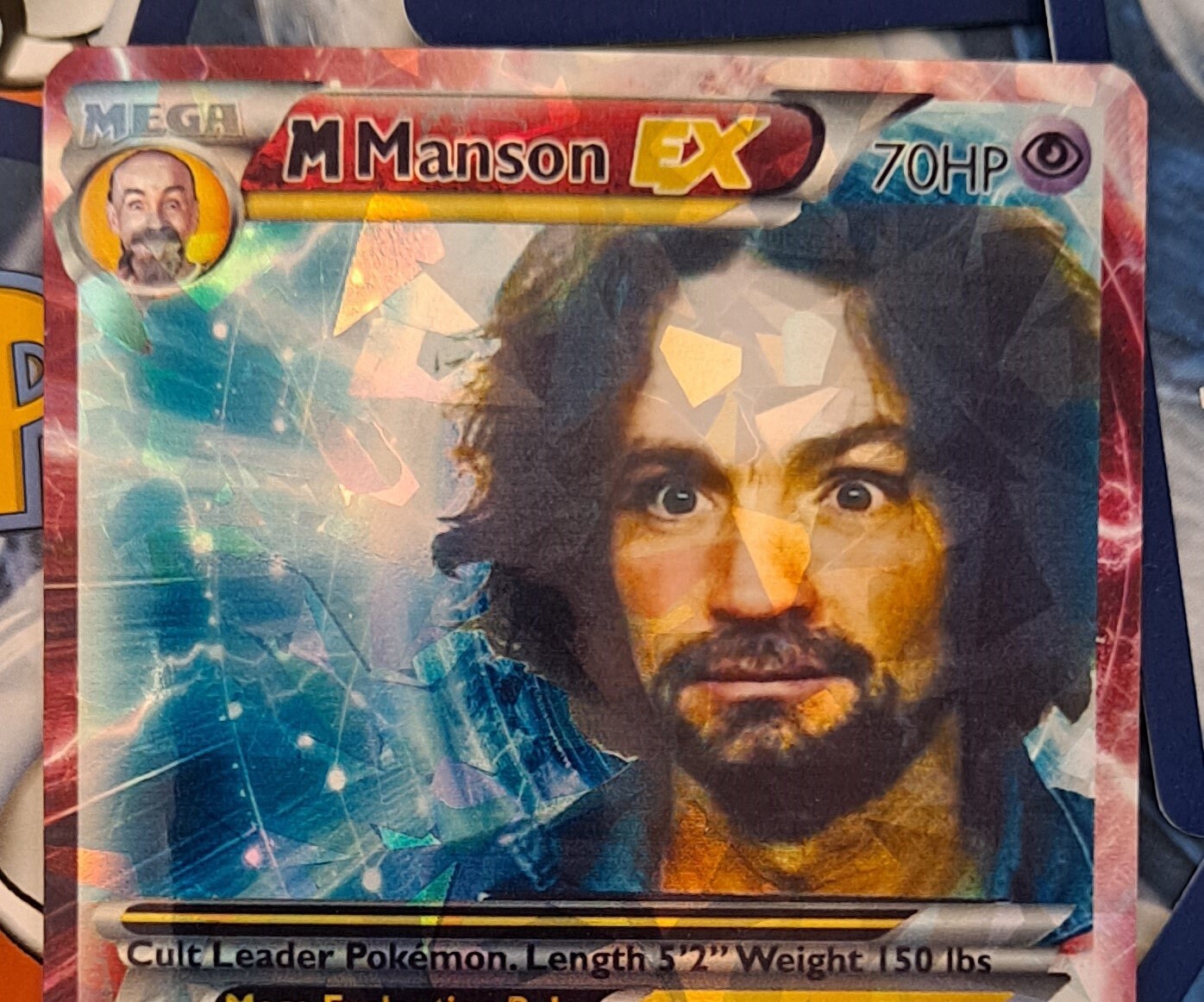 Charles Manson Pokemon Card