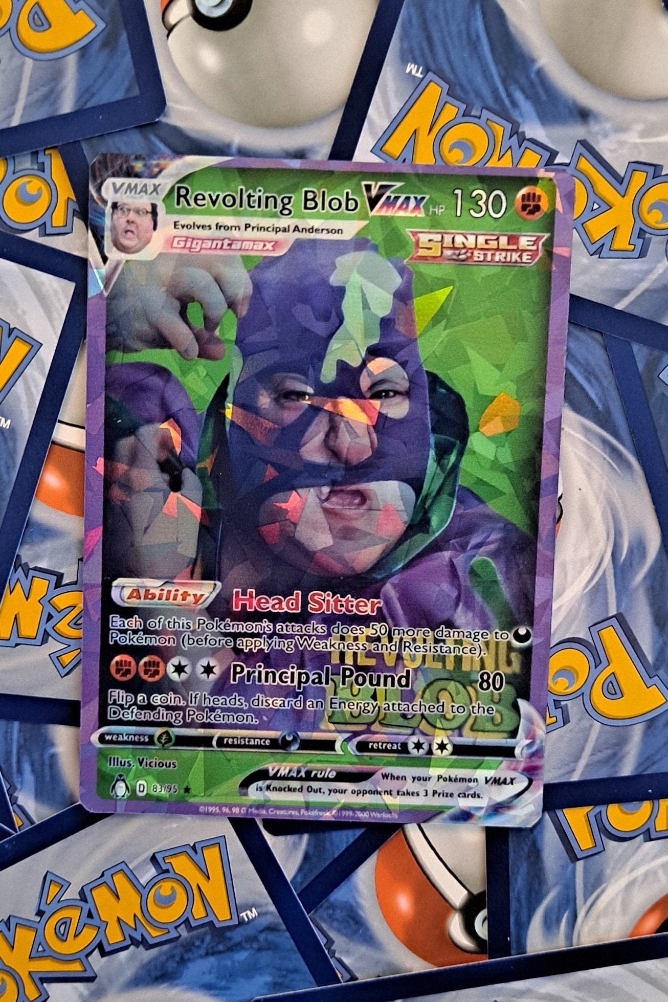 The Revolting Blob Pokemon Card