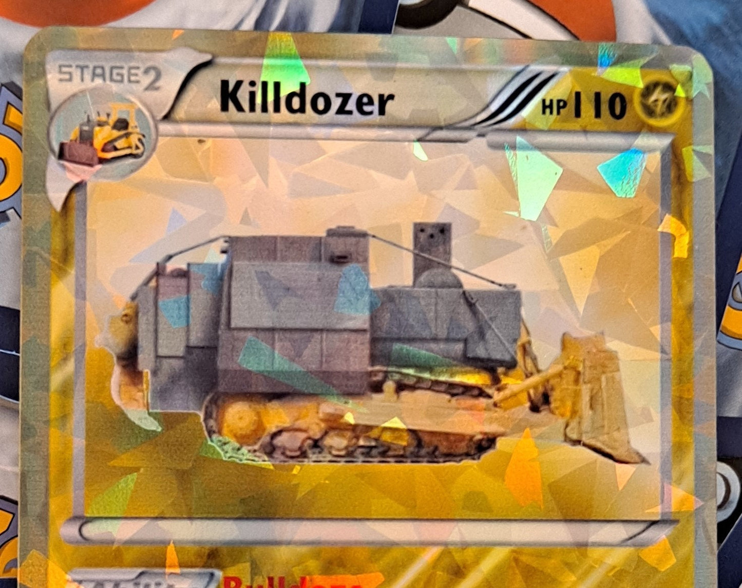 Killdozer Pokemon Card